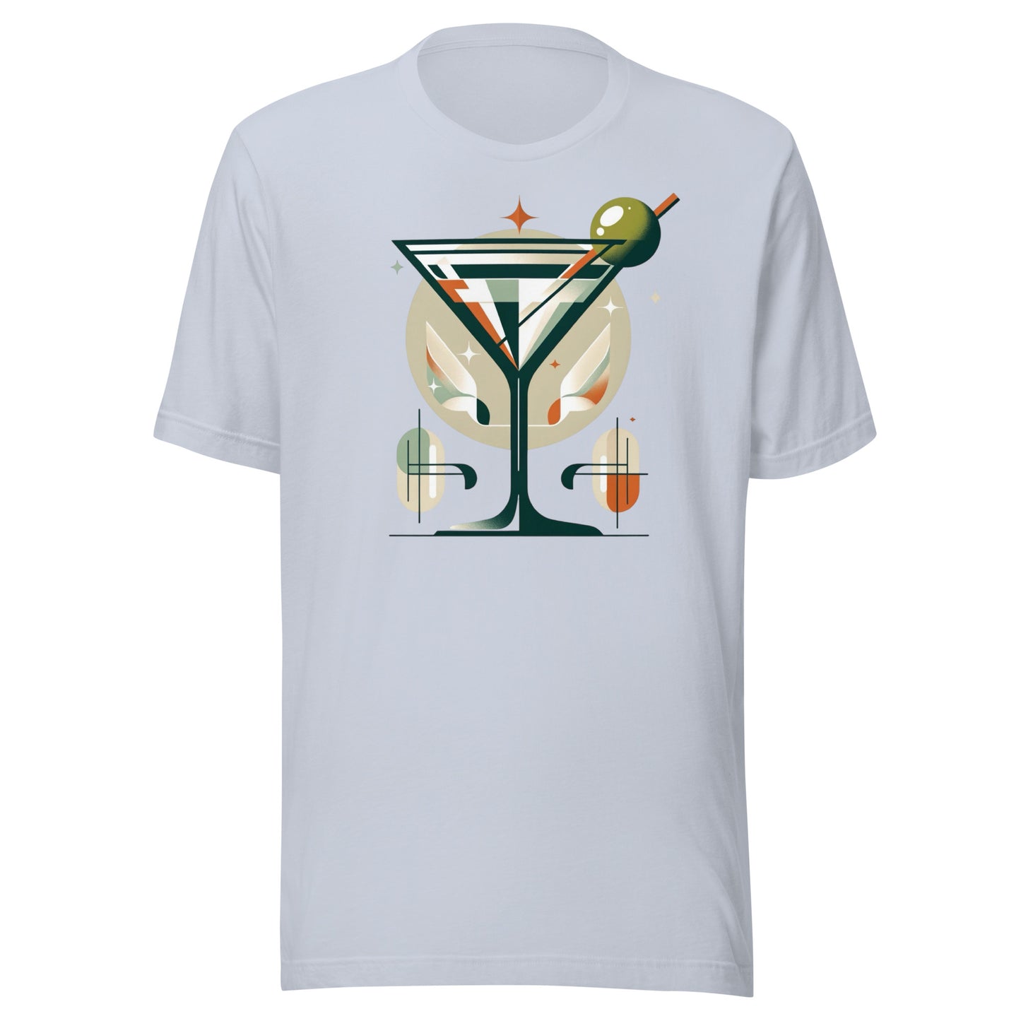Martini ‘Full Send Saturday’ Mid-Century Modern Drinks Series Unisex t-shirt