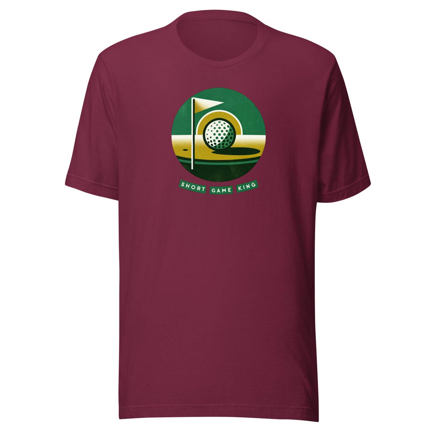 Short Game King Golf Unisex t-shirt