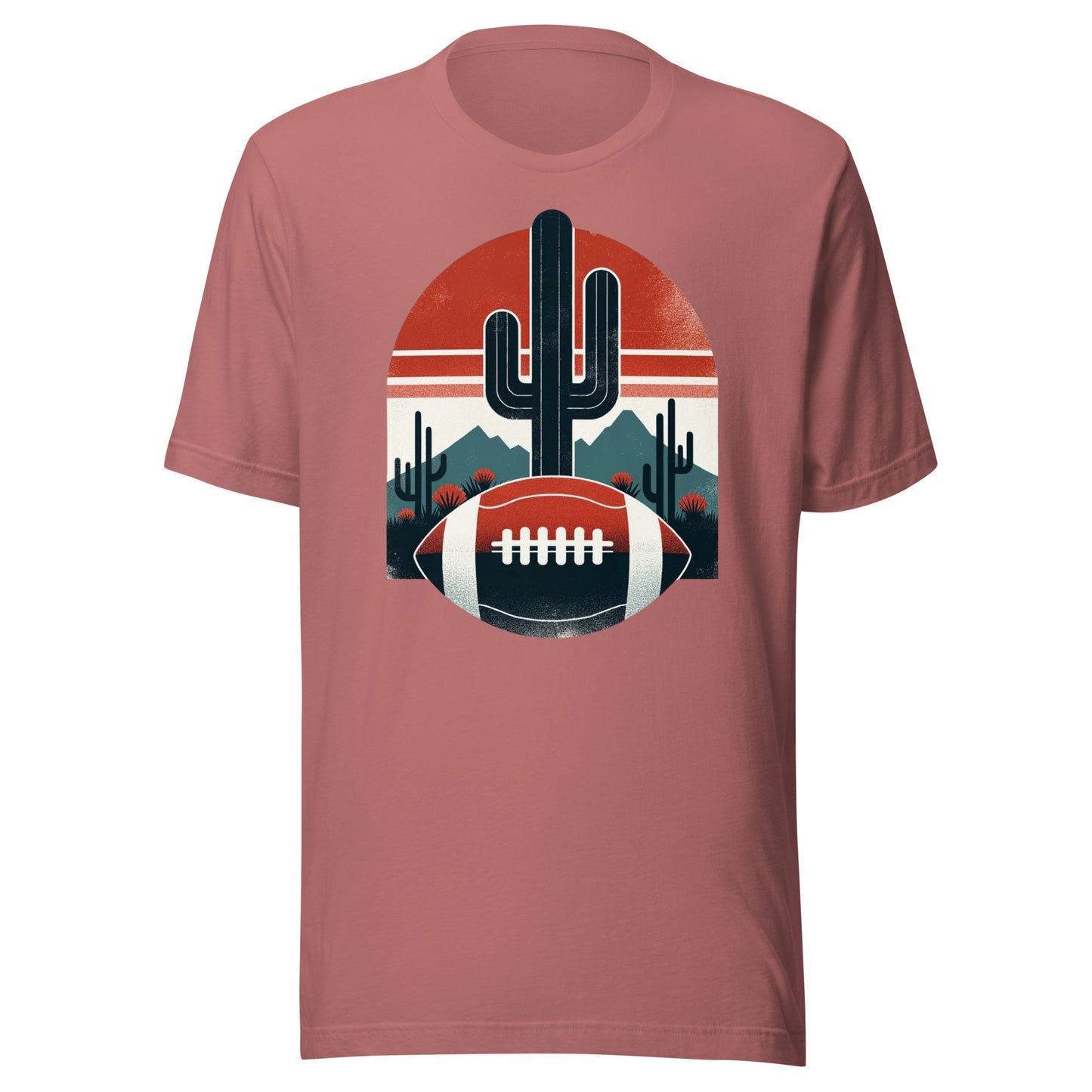 Arizona Gridiron: Desert Dynamos - Retro Football Tapestry Series Unisex t-shirt