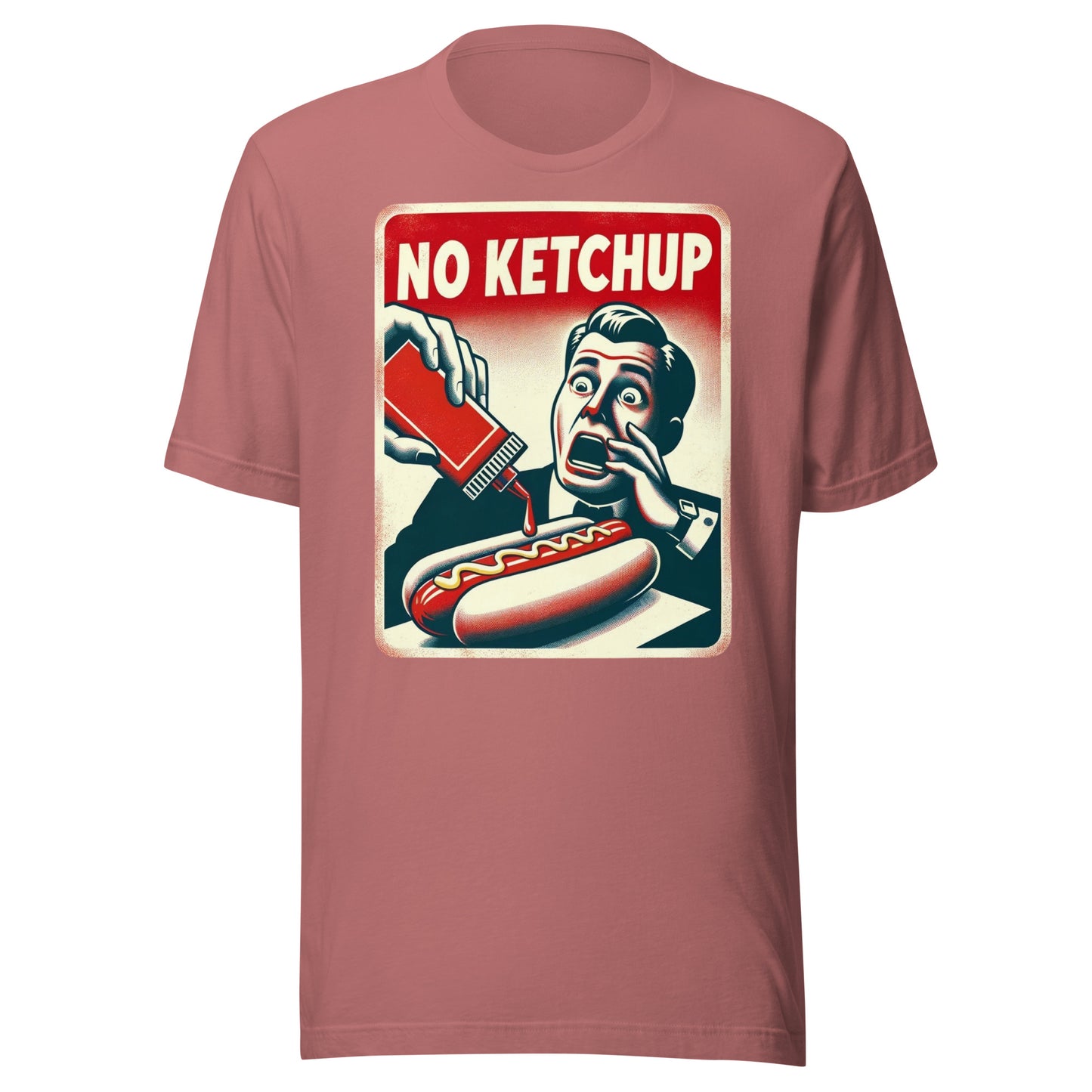 Chicago Horror: No Ketchup Unisex t-shirt