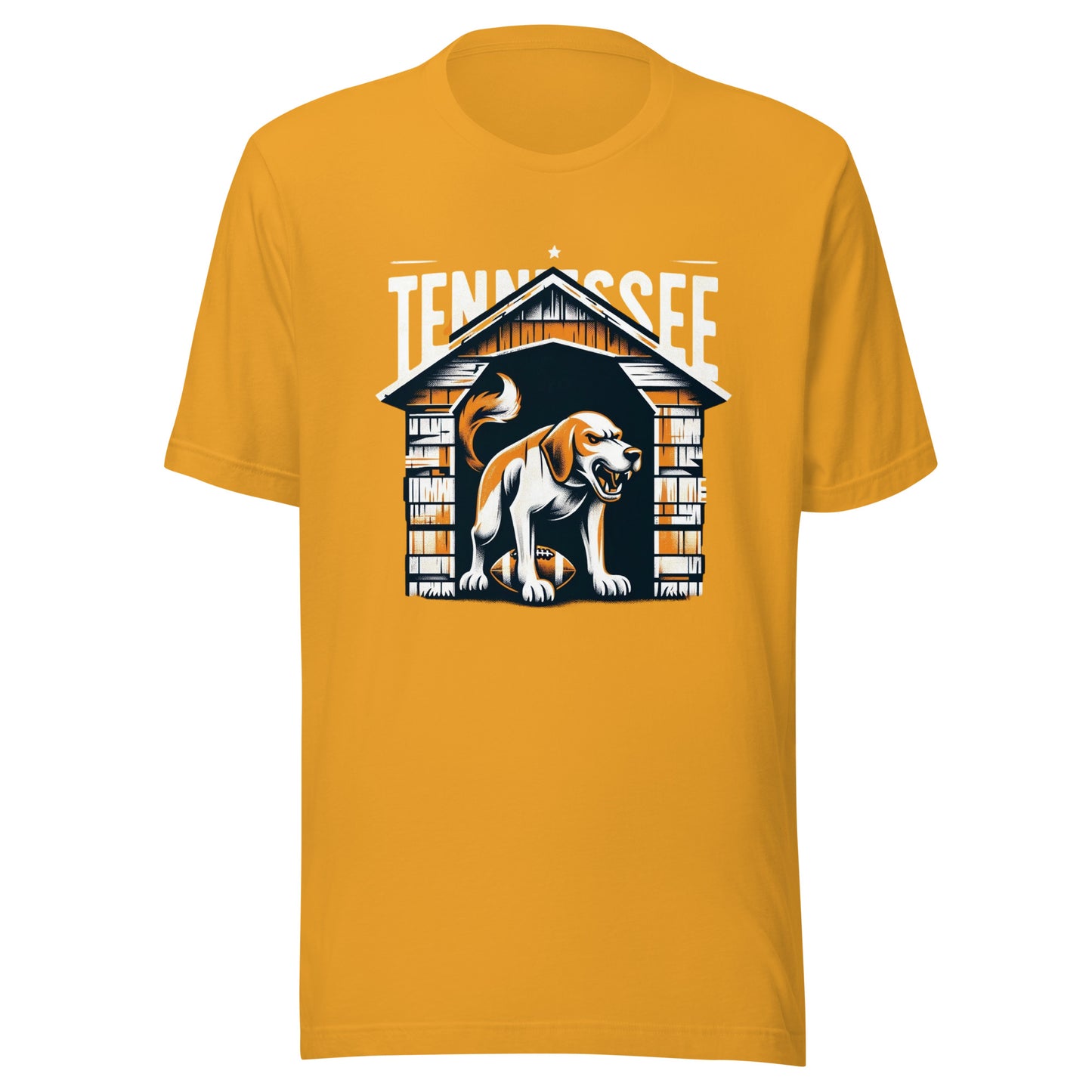 Knoxville Hound Dogs Rustic Gridiron Gear Unisex Tee