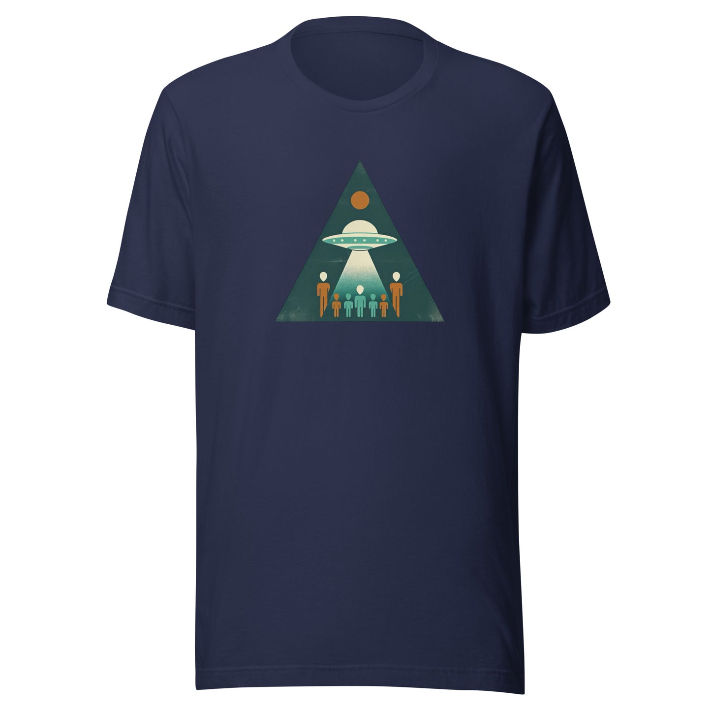 Punk Pop Minimalist Alien Abduction Unisex t-shirt