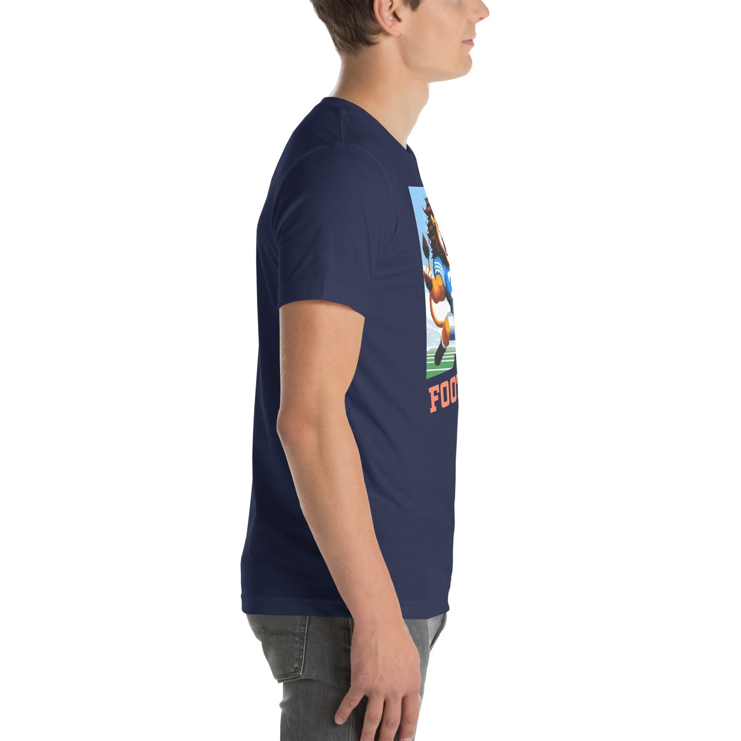 Detroit Video Game Football Grrreat Catch Graphic Unisex t-shirt