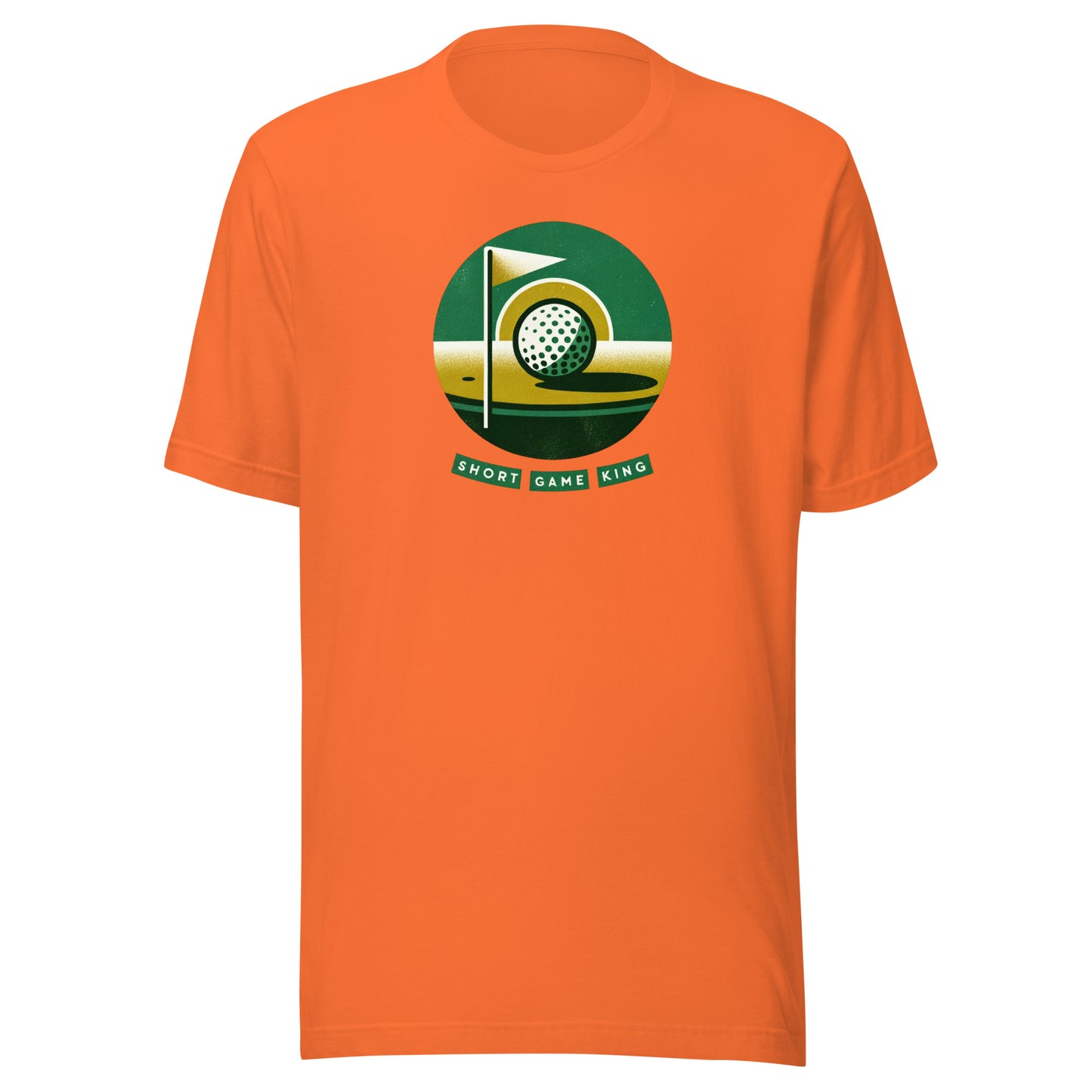 Short Game King Golf Unisex t-shirt