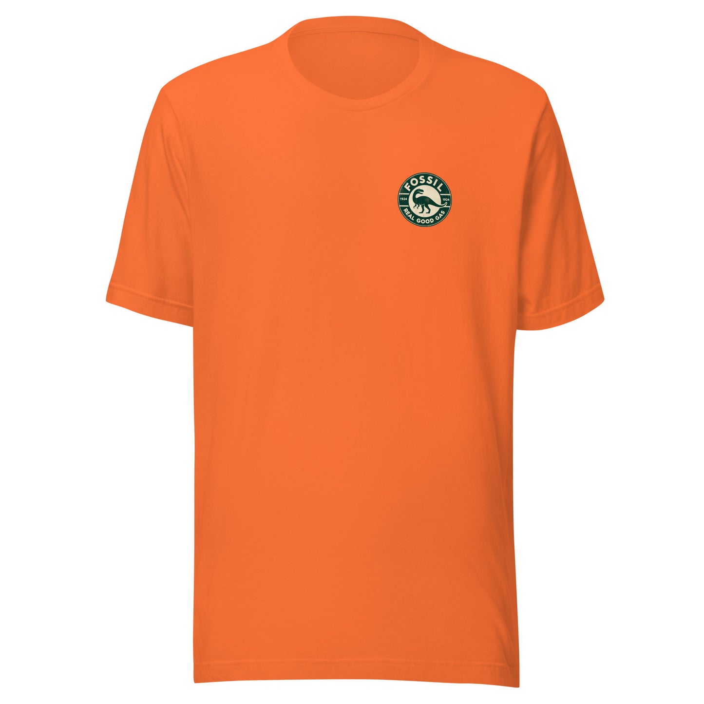 Fossil Gasoline Real Good Gas - Dinosaur Unisex t-shirt