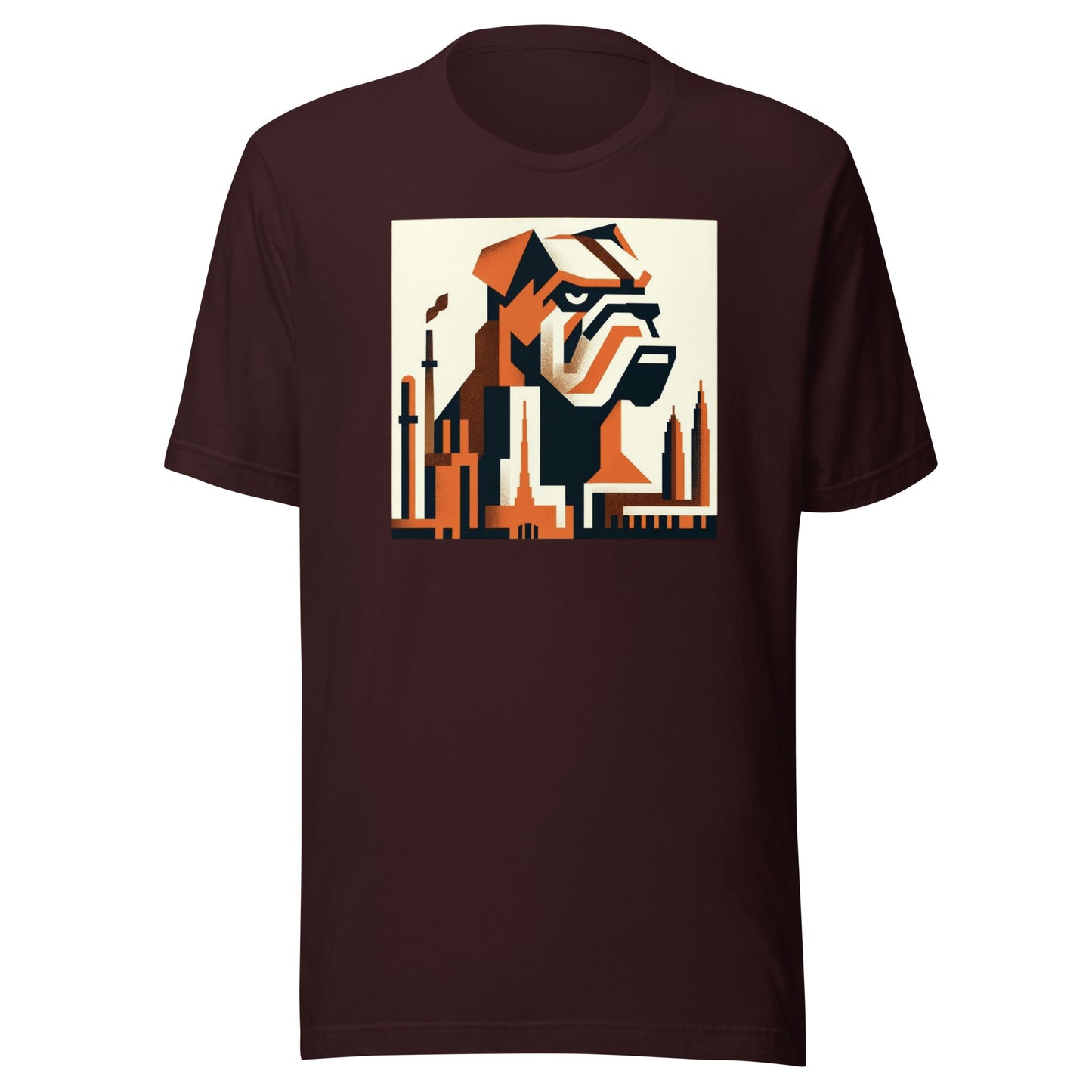 Cleveland Gridiron: Lakeshore Guardians - Retro Football Tapestry Series Unisex t-shirt