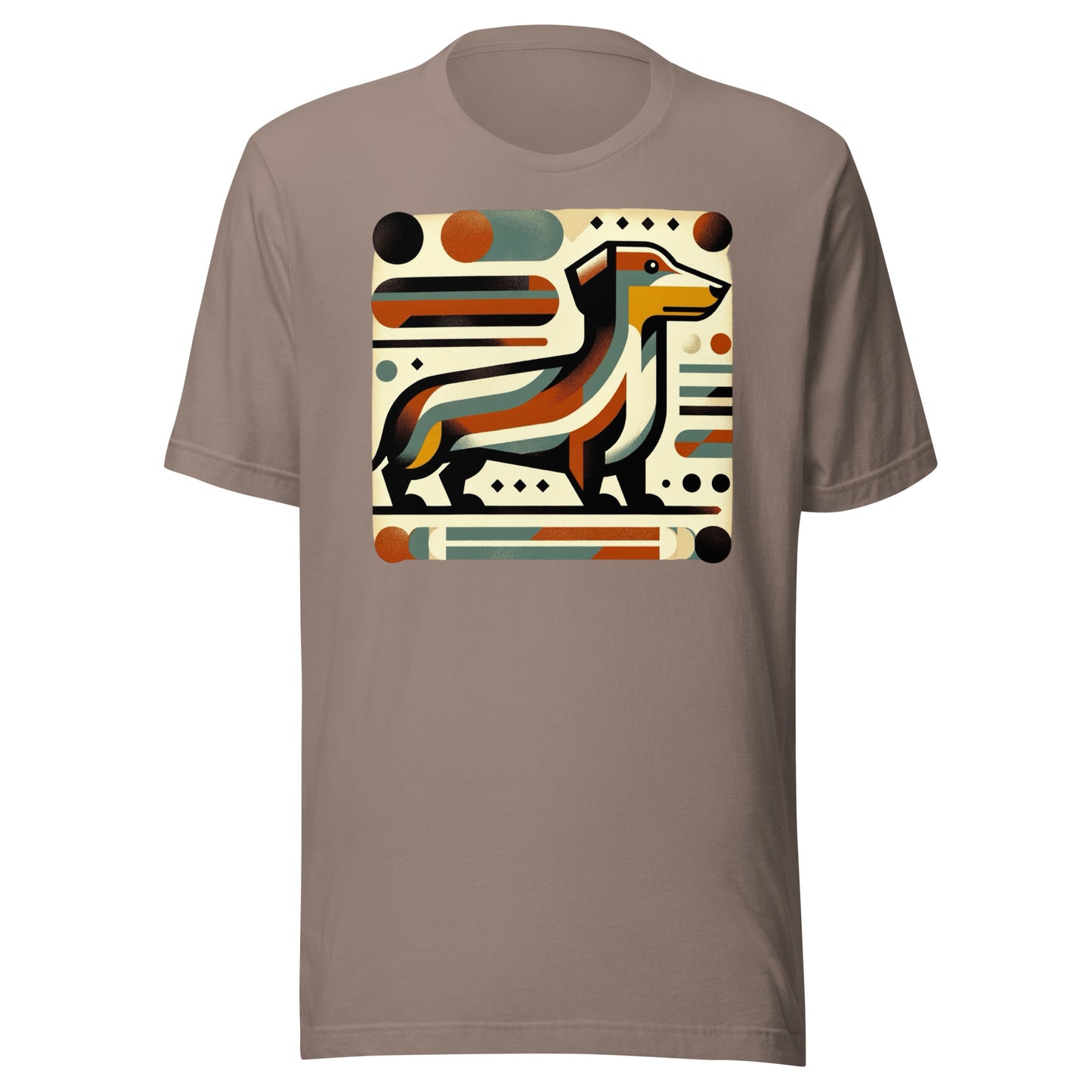 Iron Paws: Dachshund Dog Dash - Swirling Sienna Speed Unisex t-shirt