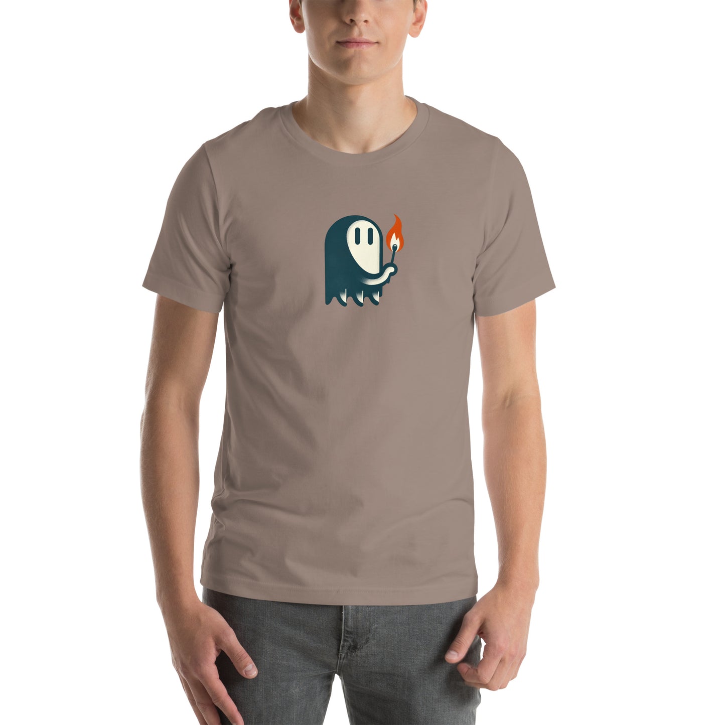 Fire Bug Ghost with Match Graphic Unisex t-shirt