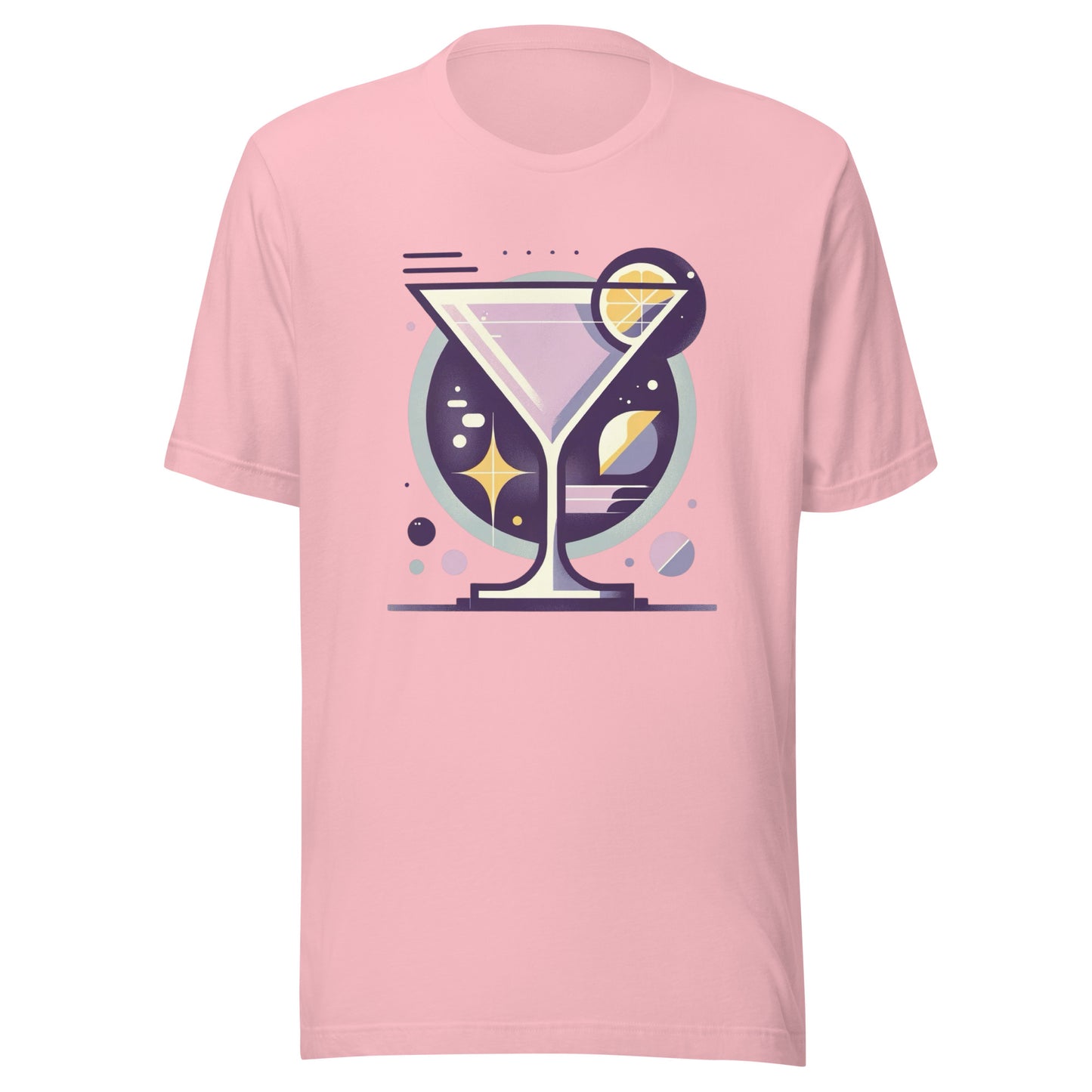 Aviation ‘Full Send Saturday’ Mid-Century Modern Drinks Series Unisex t-shirt