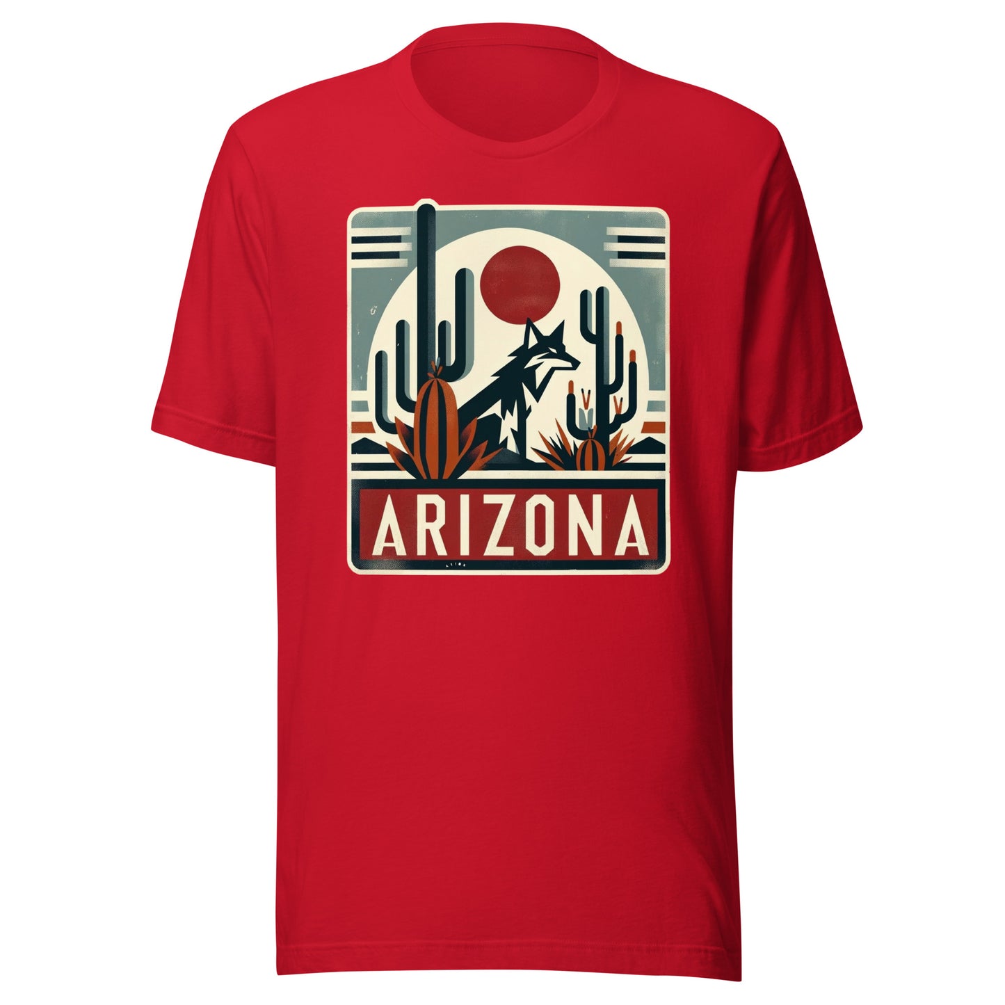 Arizona Rink Roots: The Urban Vintage Hockey Collection Unisex t-shirt