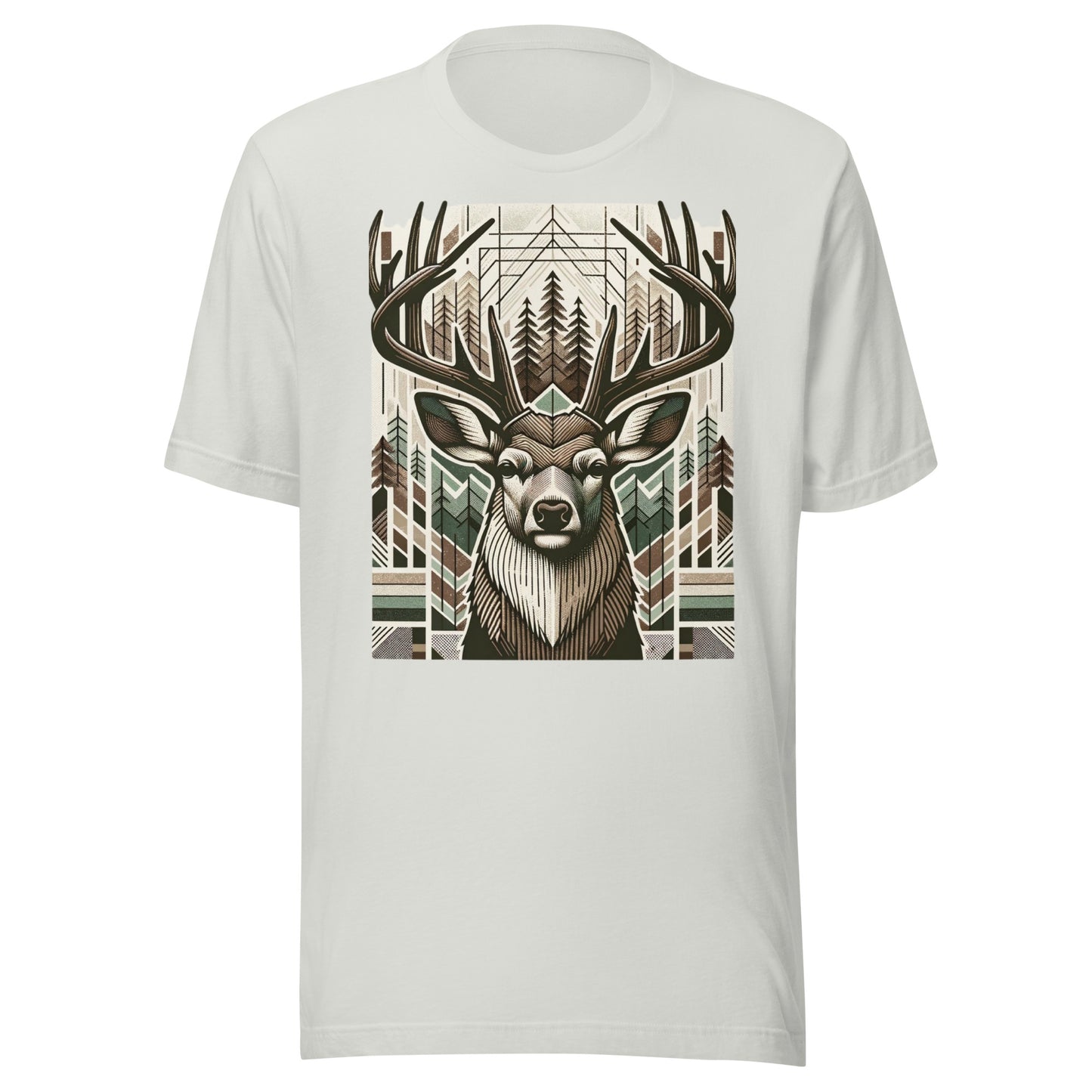 Iron Paws: Timberline Sovereign The Majestic Buck Outdoors Unisex t-shirt