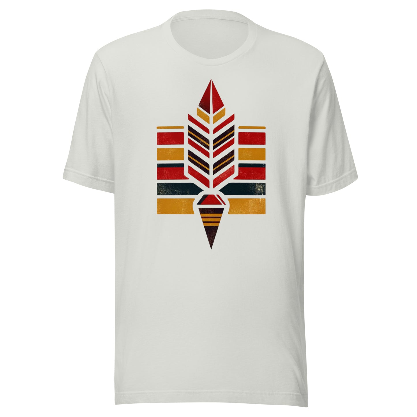 Kansas City Gridiron: Heartland Arrowheads - Retro Football Tapestry Series Unisex t-shirt