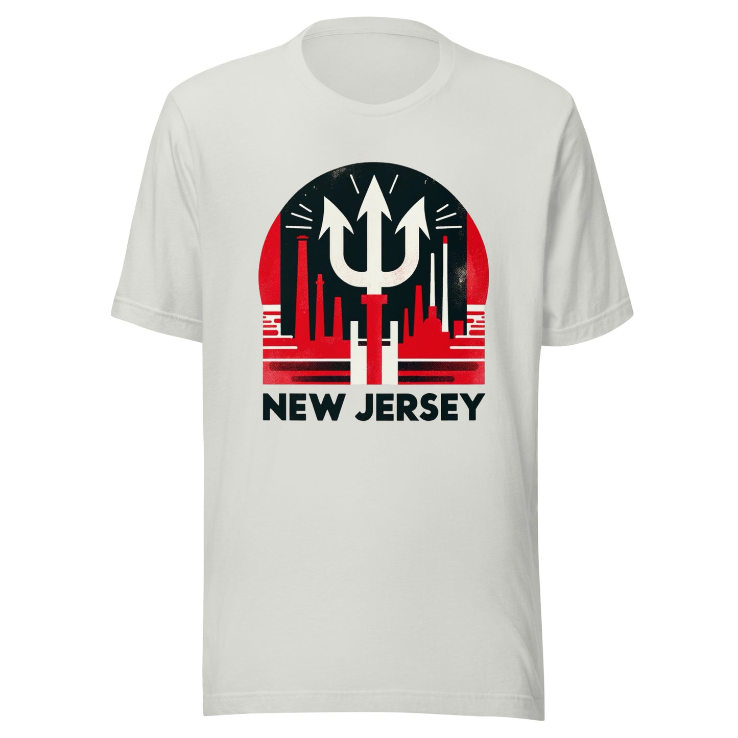 New Jersey Rink Roots: The Urban Vintage Hockey Collection Unisex t-shirt