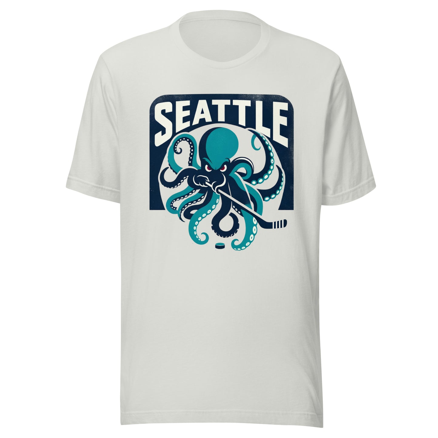 Seattle Hockey Face Off Unisex t-shirt