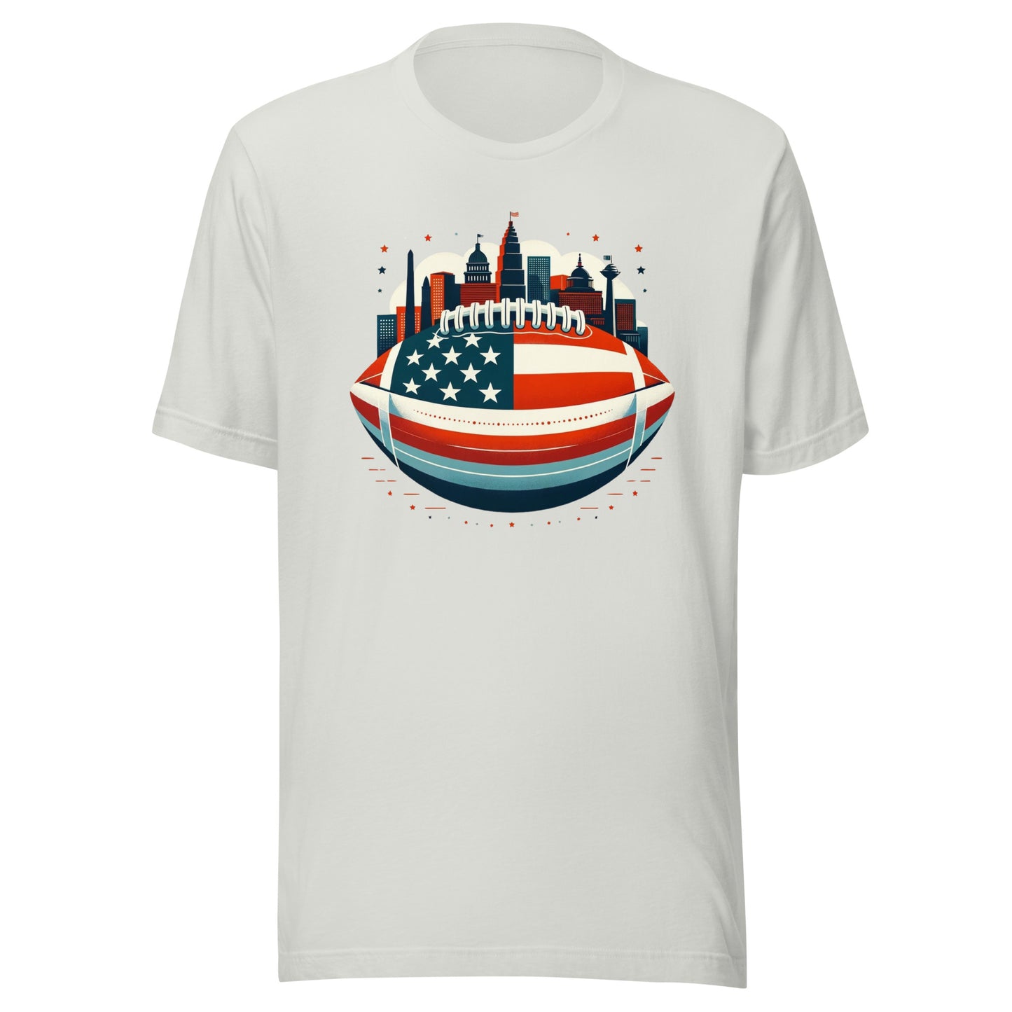Football is American Washington D.C. Unisex t-shirt