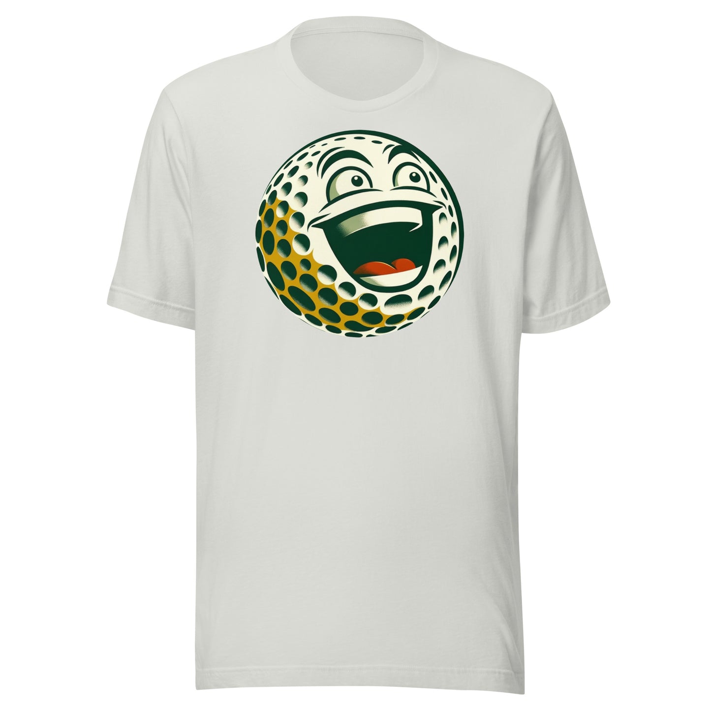 Overly Enthusiastic Golf Ball Unisex t-shirt