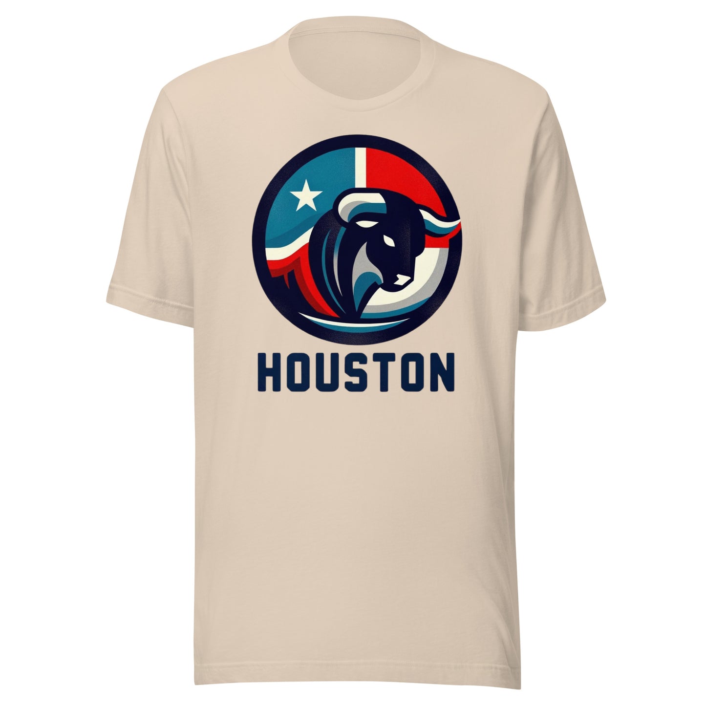 Houston Gridiron: Space City Rodeo - Retro Football Tapestry Series Unisex t-shirt
