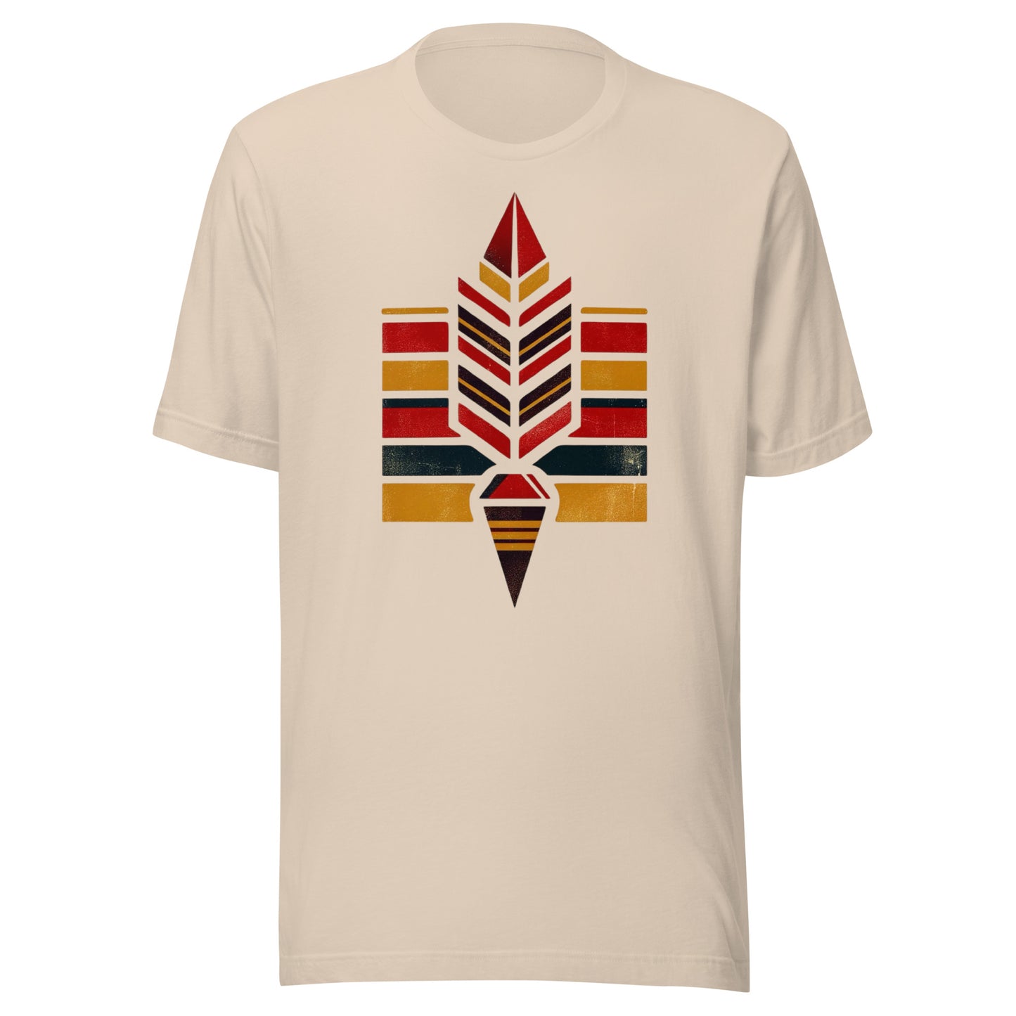Kansas City Gridiron: Heartland Arrowheads - Retro Football Tapestry Series Unisex t-shirt