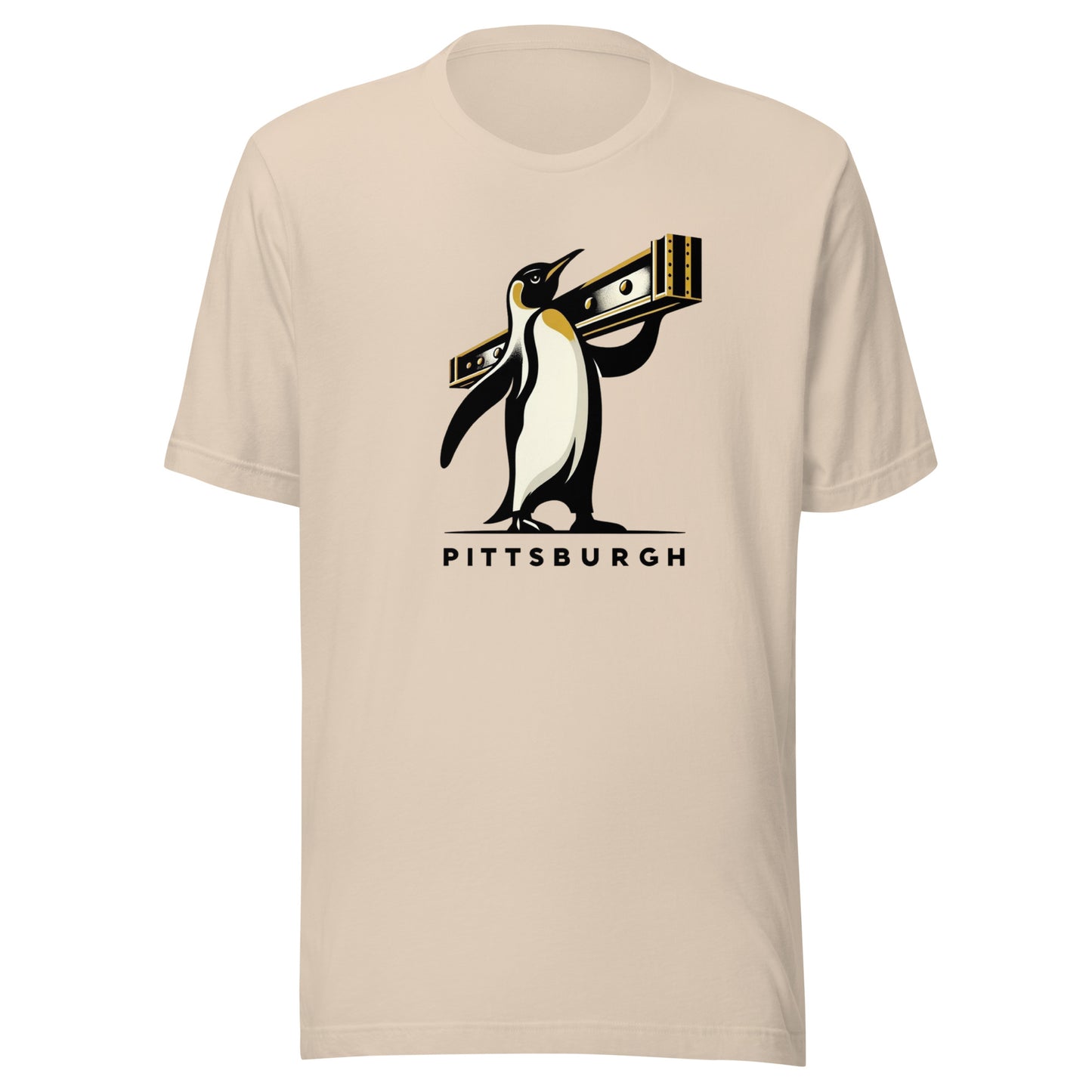 Pittsburgh Rink Roots: The Urban Vintage Hockey Collection Unisex t-shirt