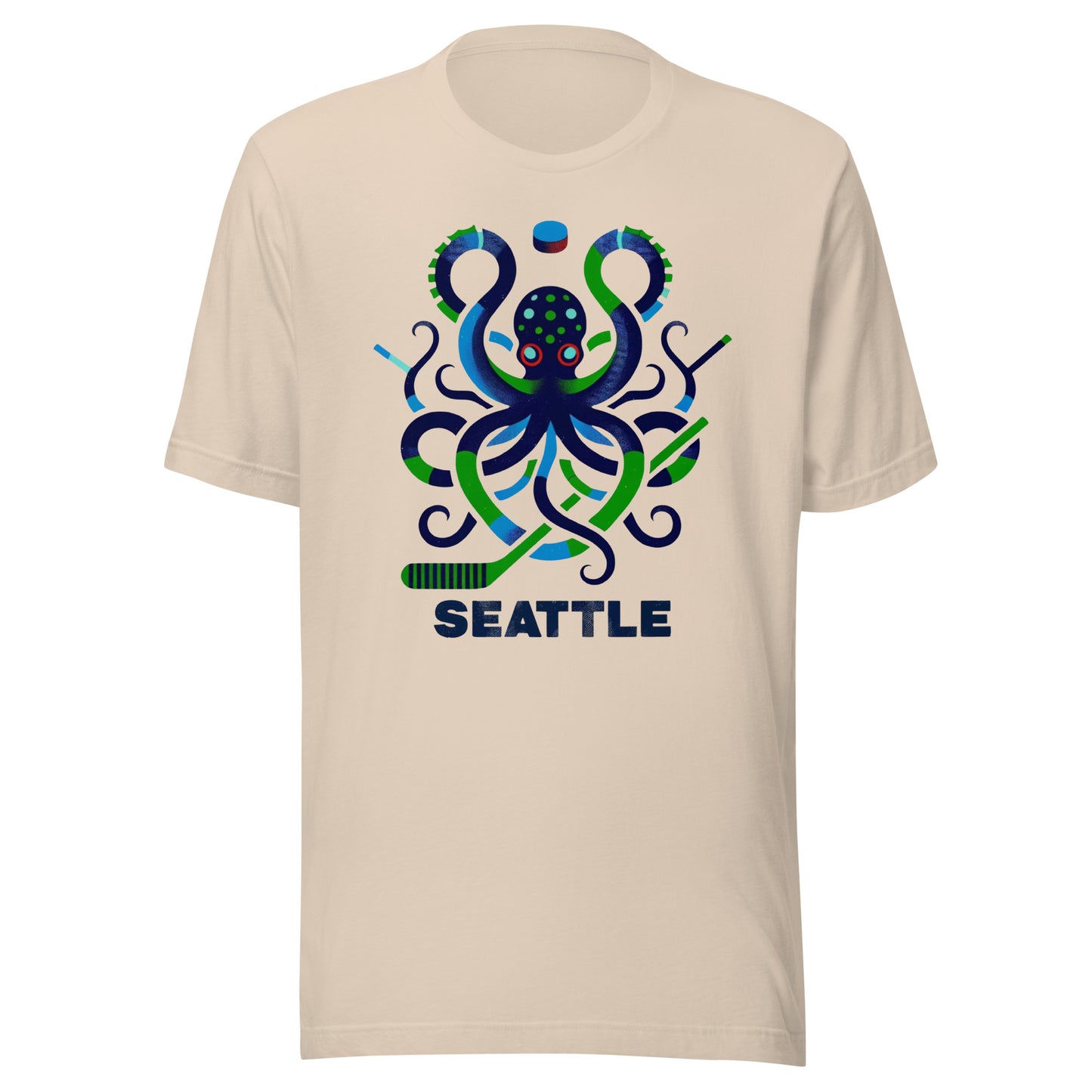 Seattle Rink Roots: The Urban Vintage Hockey Collection Unisex t-shirt
