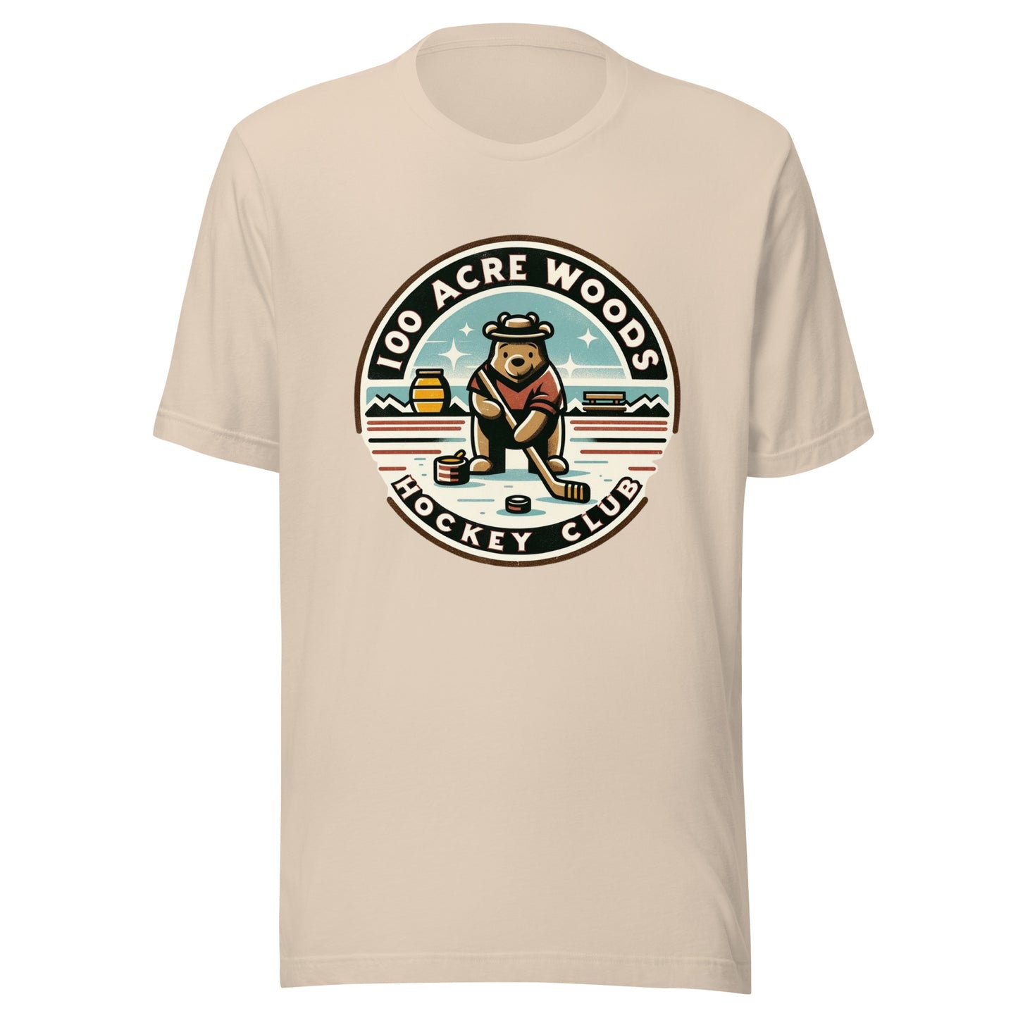 100 Acre Woods Hockey Club Unisex t-shirt