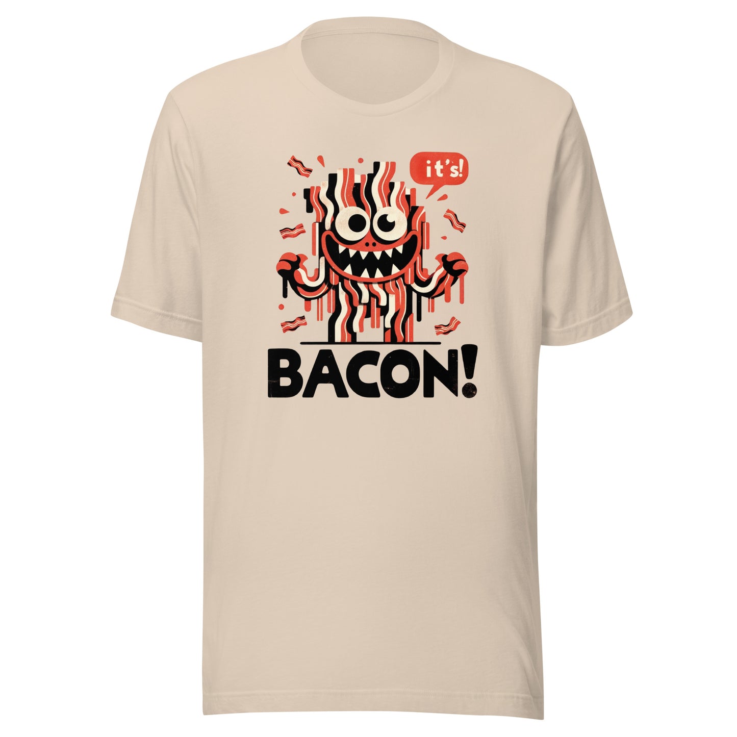 Bacon Monster Unisex t-shirt