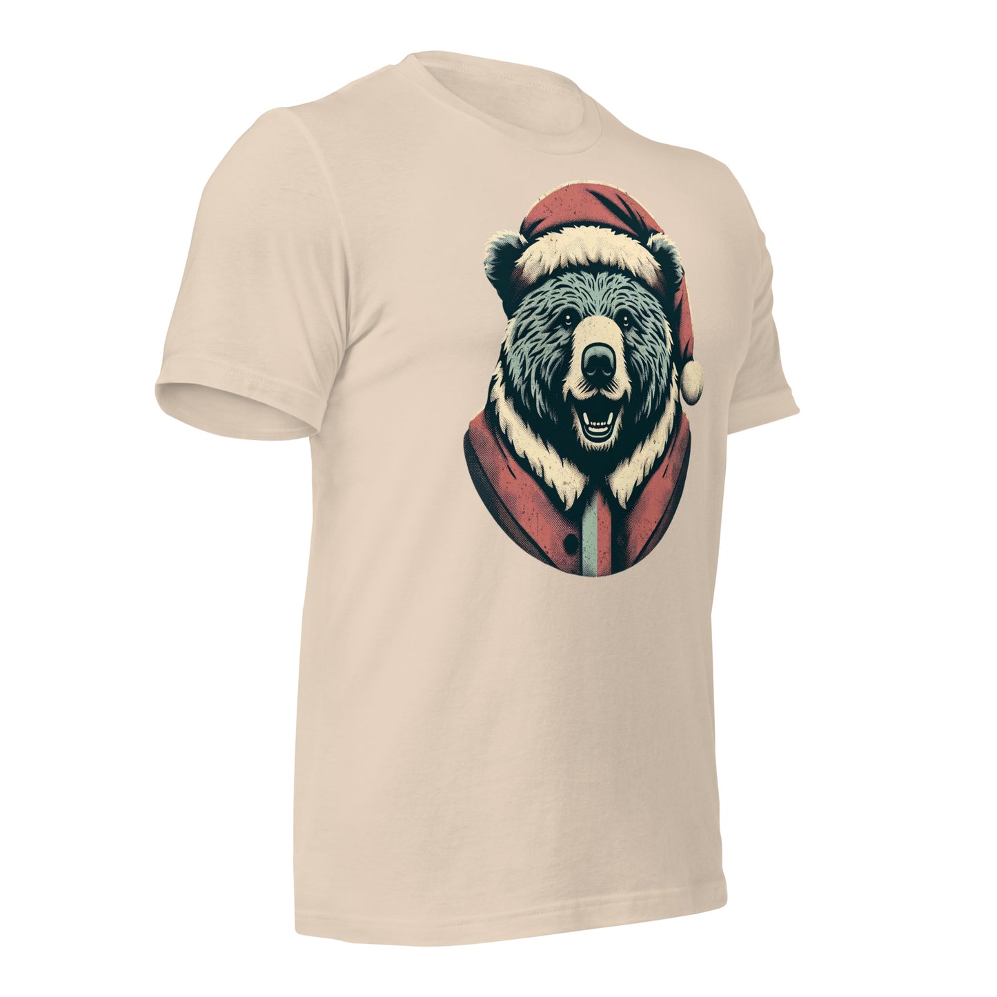Bear-ly Merry: Rustic Christmas Retreat with Santa's Fuzziest Helpers Unisex t-shirt
