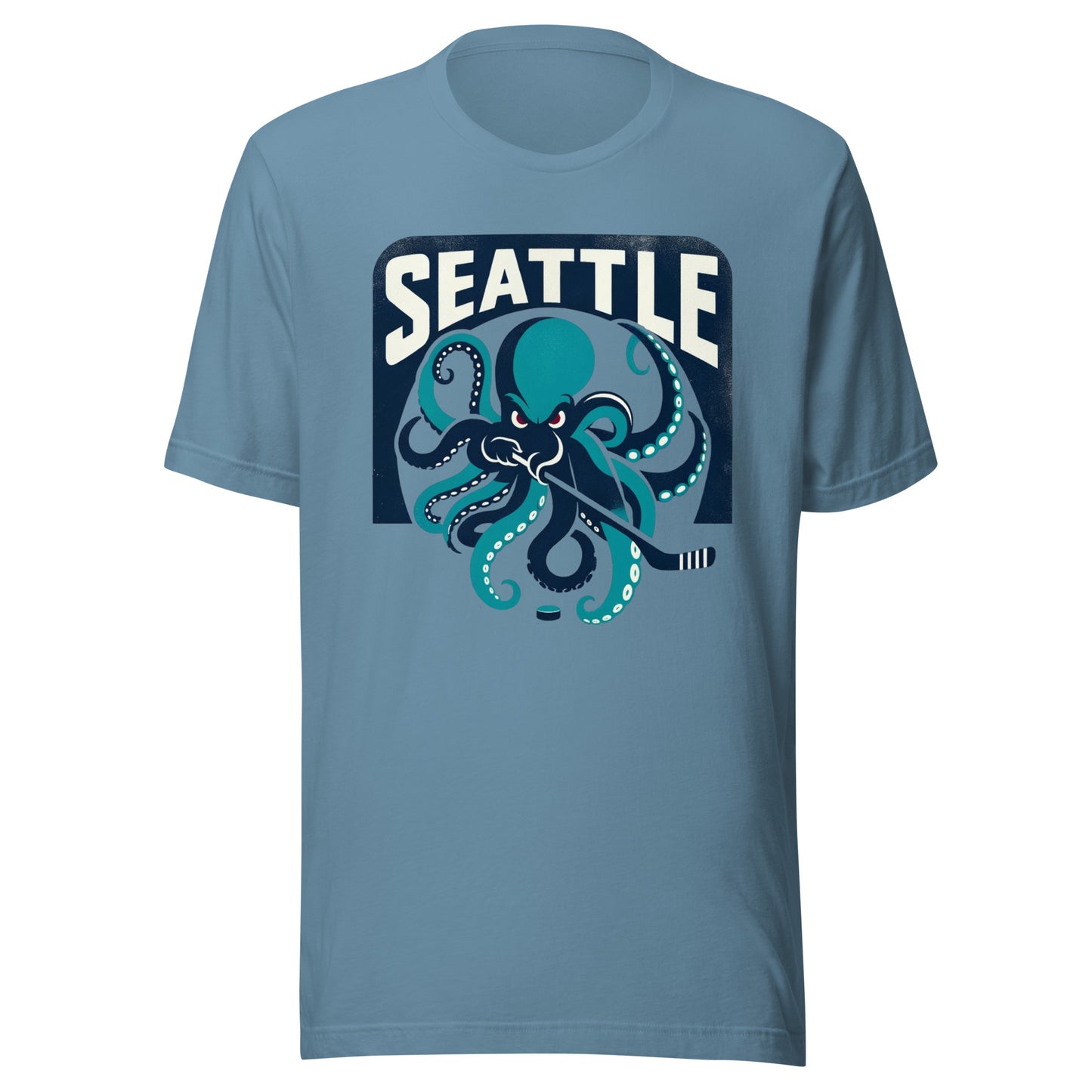 Seattle Hockey Face Off Unisex t-shirt