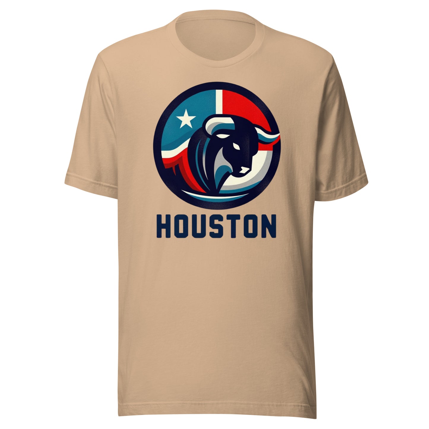 Houston Gridiron: Space City Rodeo - Retro Football Tapestry Series Unisex t-shirt