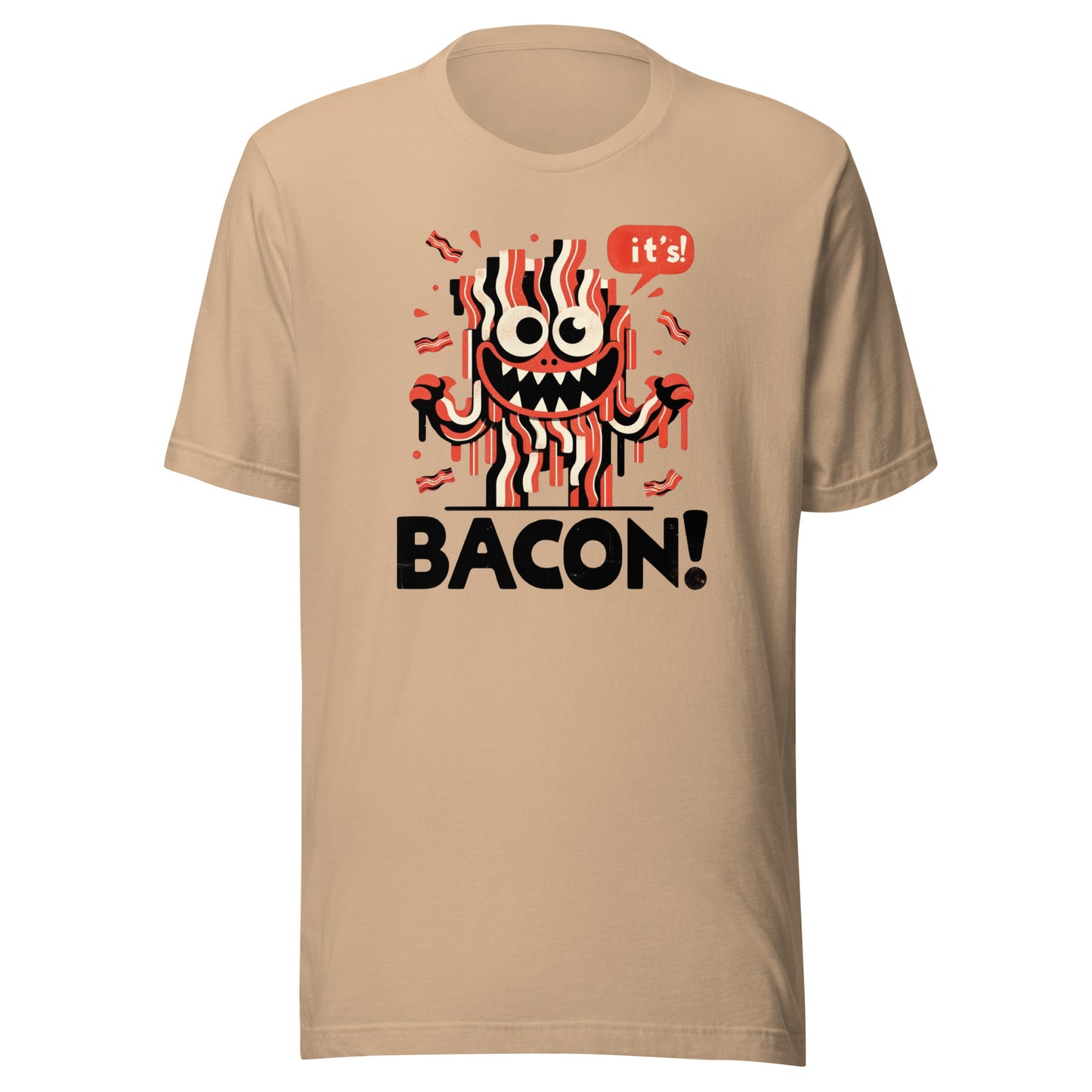Bacon Monster Unisex t-shirt