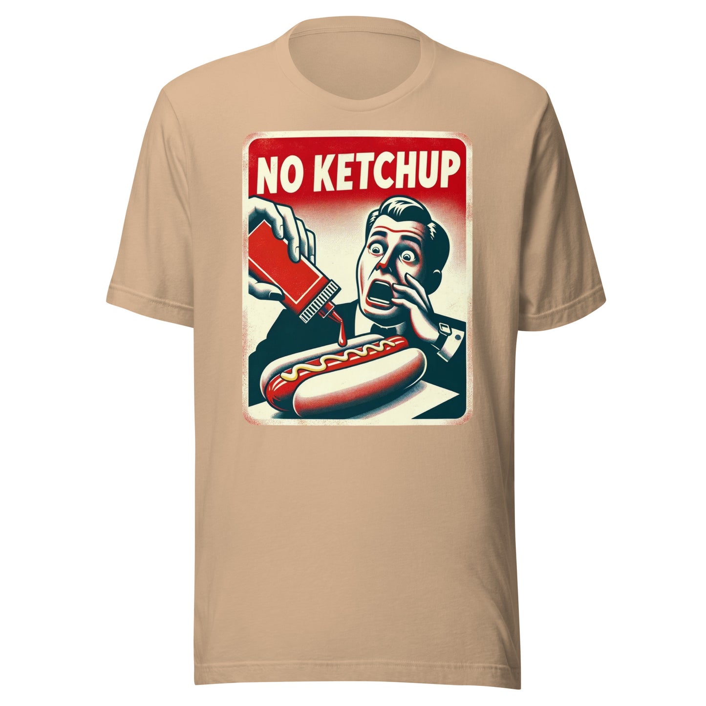 Chicago Horror: No Ketchup Unisex t-shirt