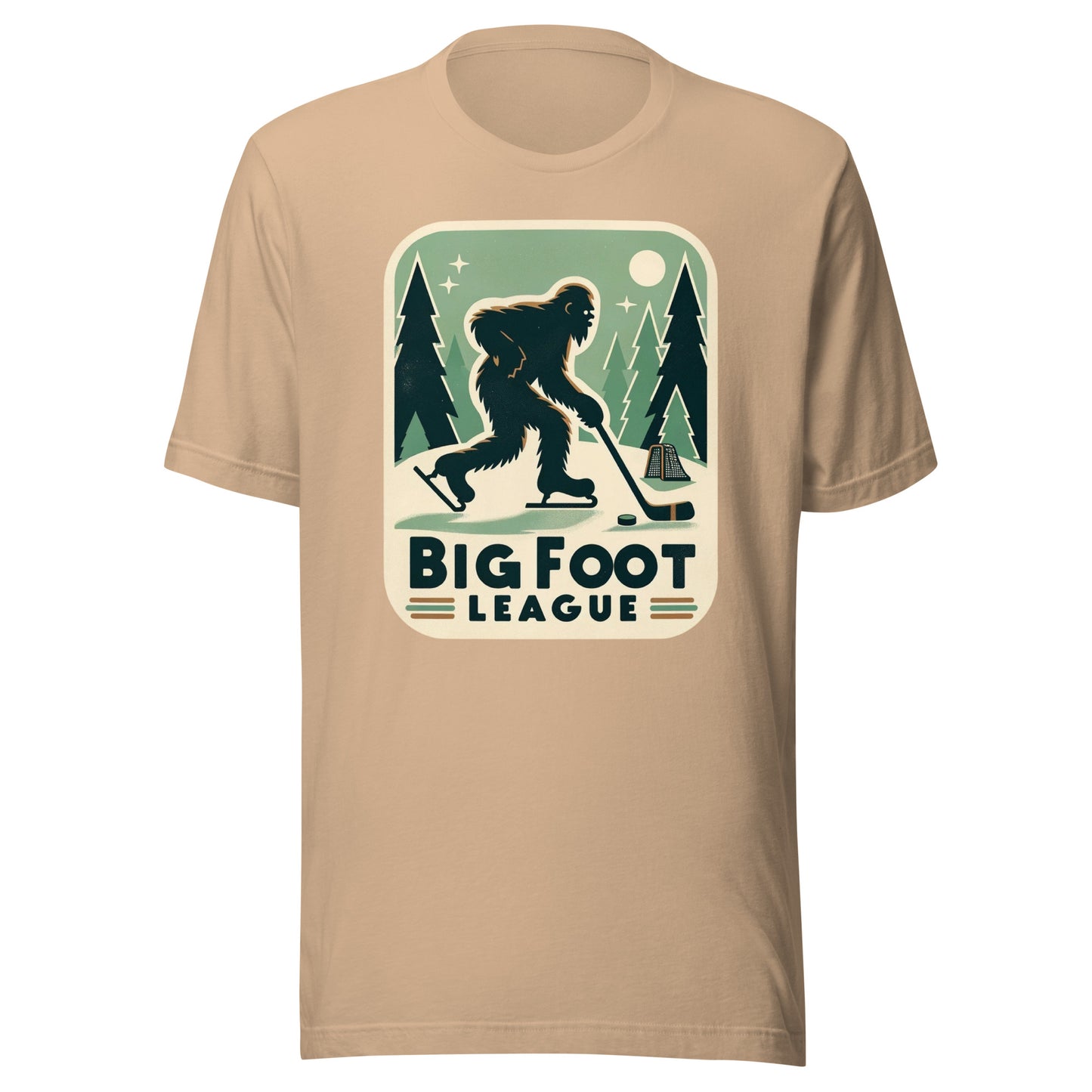 Bigfoot League Hockey Unisex t-shirt