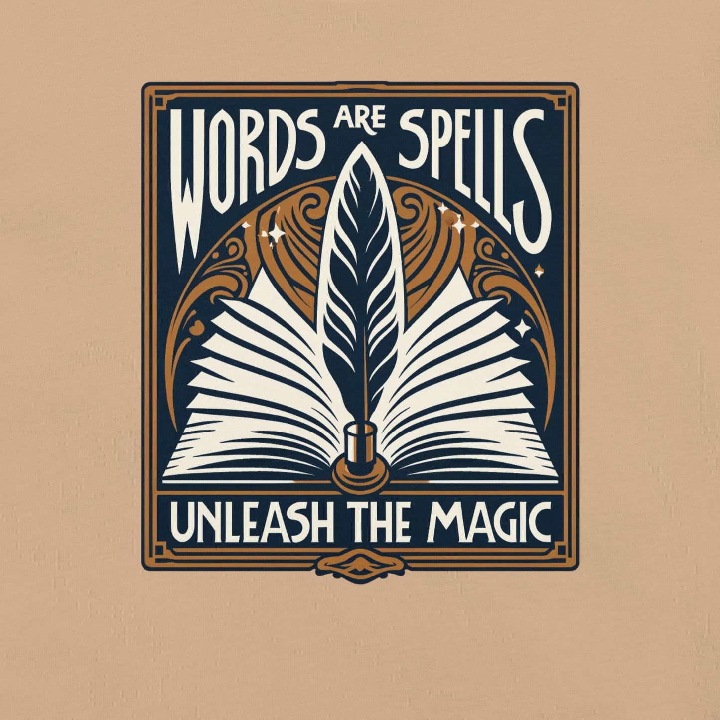 Words are Spells - Unleash the Magic Unisex t-shirt
