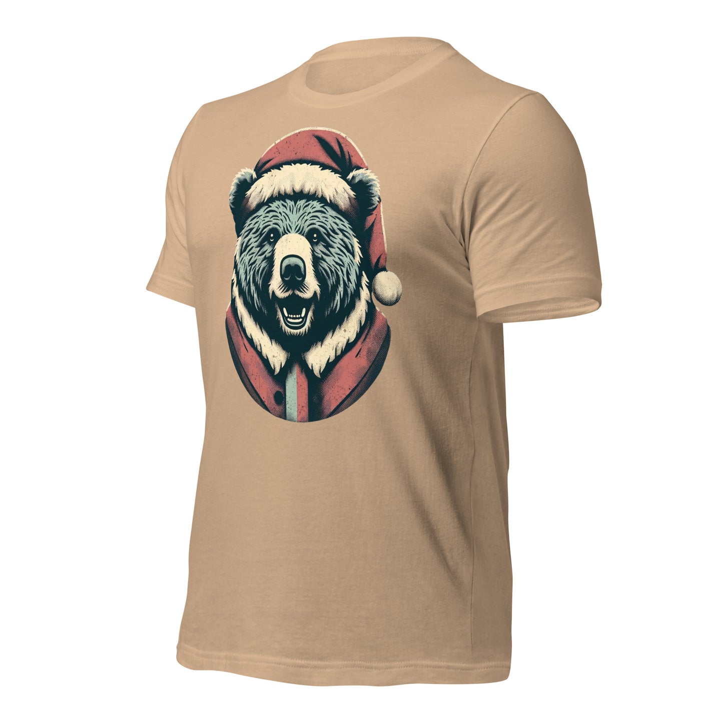 Bear-ly Merry: Rustic Christmas Retreat with Santa's Fuzziest Helpers Unisex t-shirt