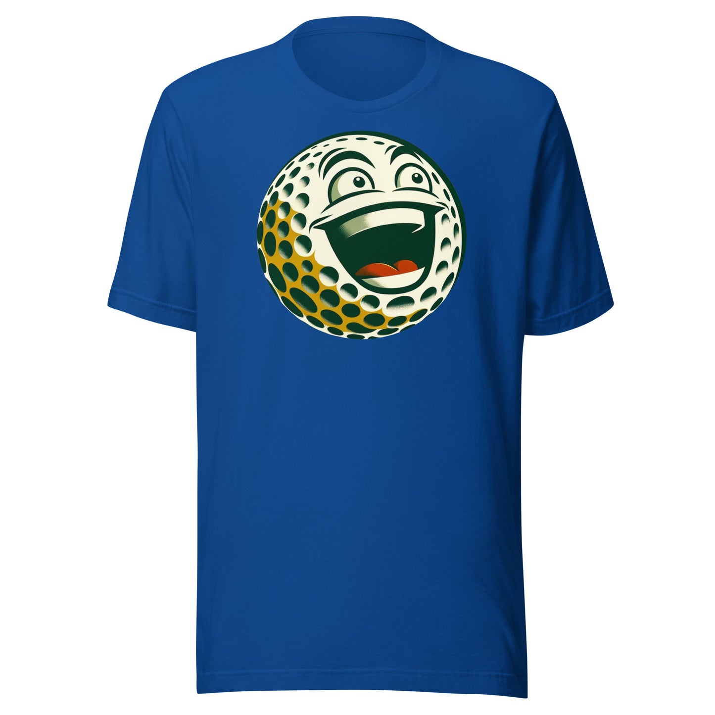 Overly Enthusiastic Golf Ball Unisex t-shirt