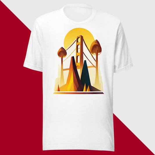 Natural Urban Metropolis - San Francisco Bridge Tee