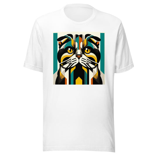 Iron Paws: Scottish Fold Cat Charm - Unique Ears, Universal Love Unisex t-shirt