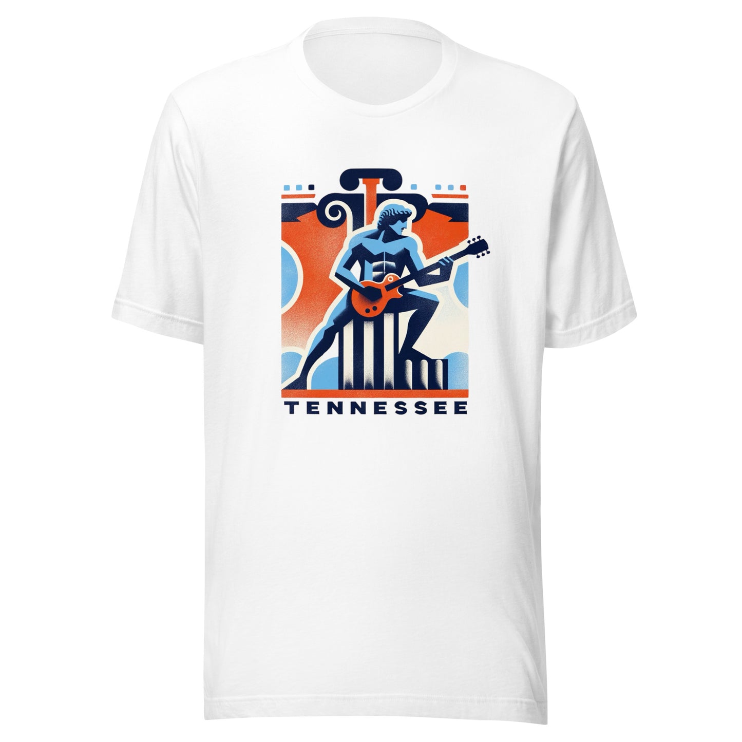 Tennessee Gridiron: Prometheus Rocks - Retro Football Tapestry Series Unisex t-shirt