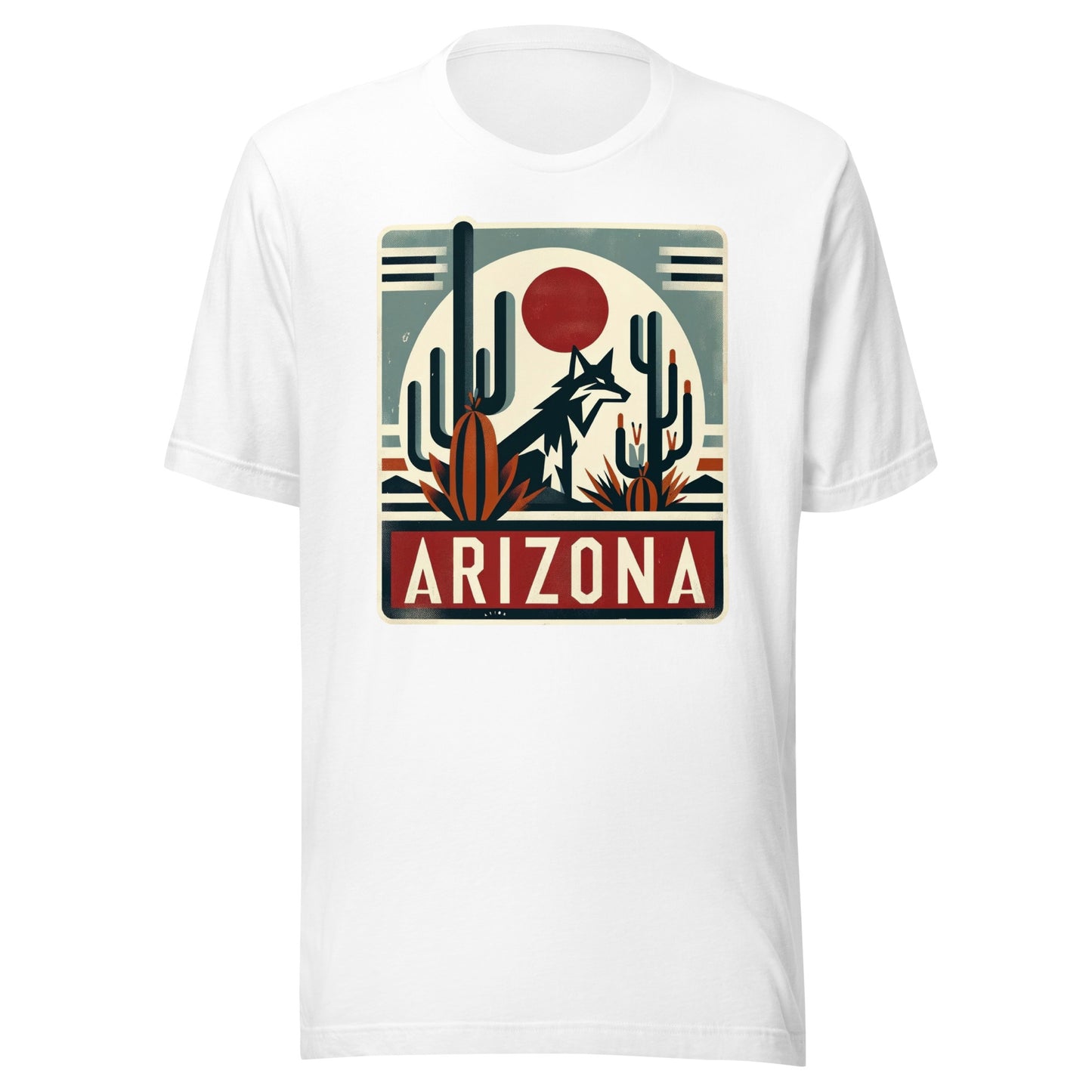 Arizona Rink Roots: The Urban Vintage Hockey Collection Unisex t-shirt