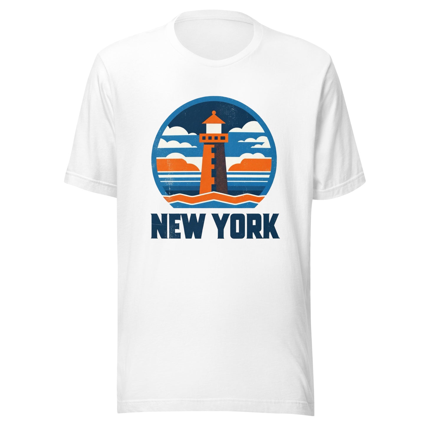 New York Rink Roots: The Urban Vintage Hockey Collection Unisex t-shirt