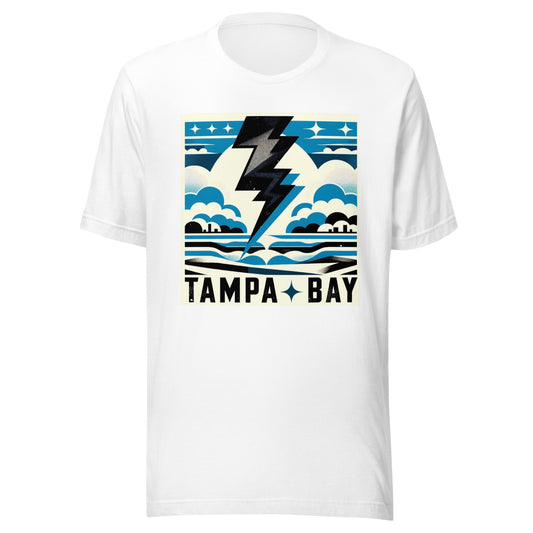 Tampa Bay Rink Roots: The Urban Vintage Hockey Collection Unisex t-shirt