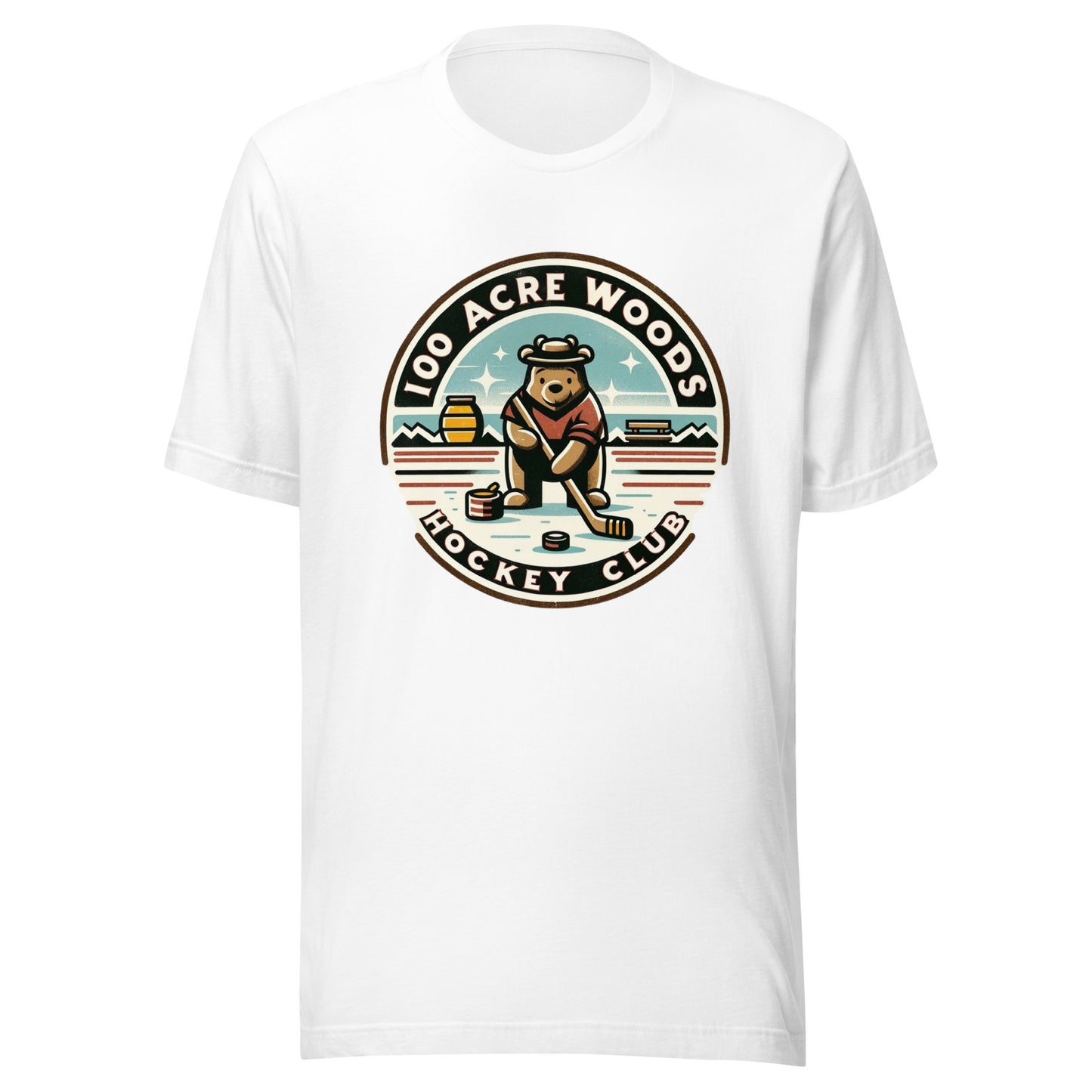 100 Acre Woods Hockey Club Unisex t-shirt