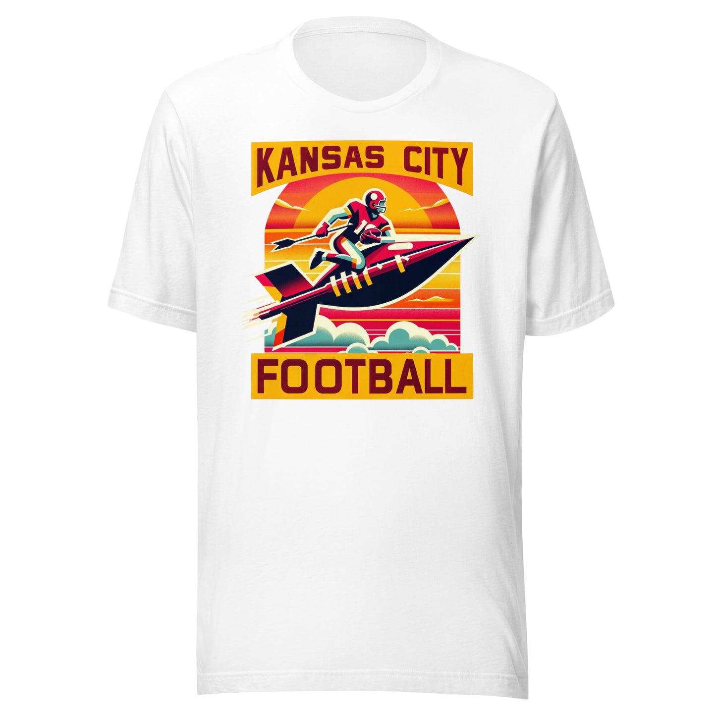 Kansas City Football Rocketman Unisex t-shirt