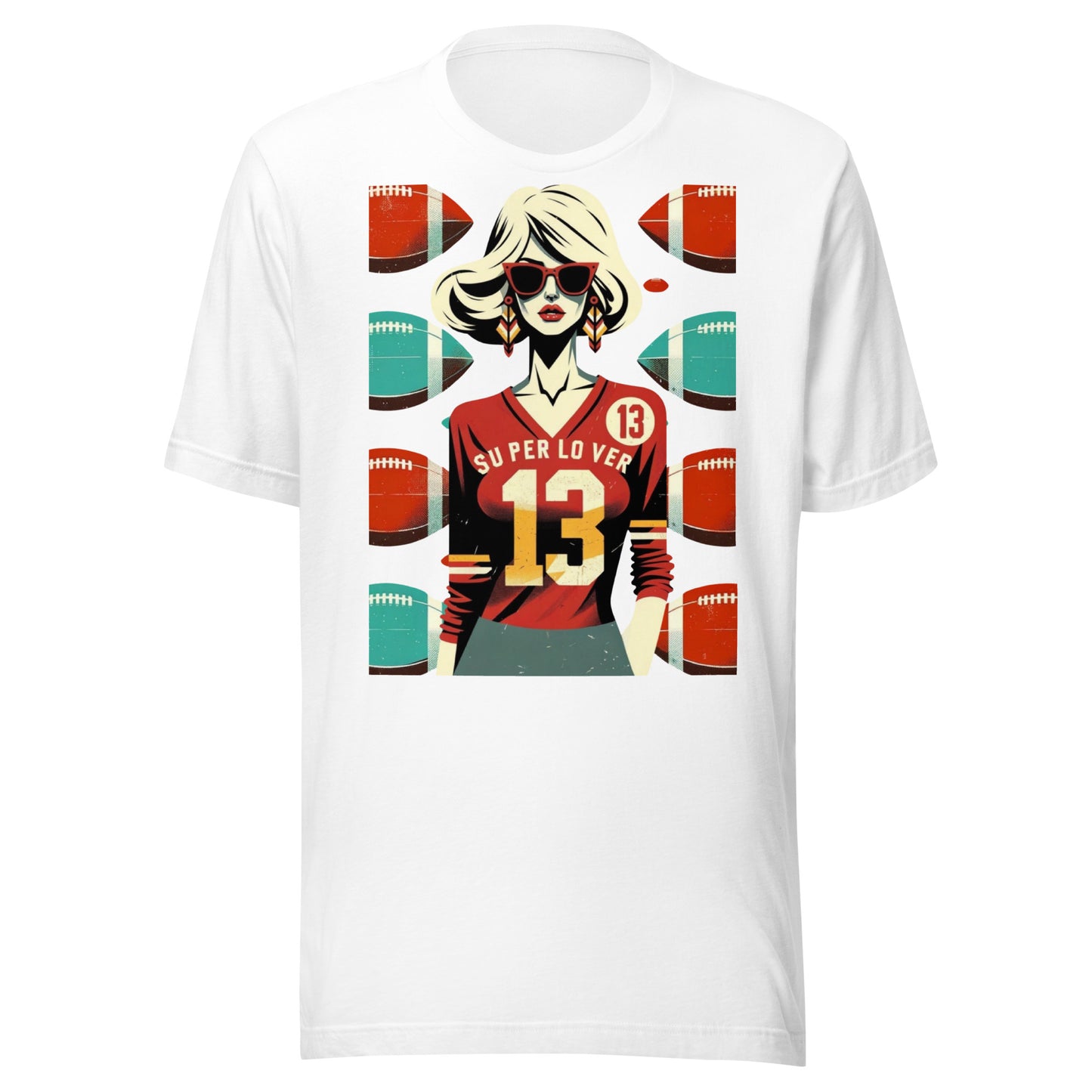 Super Football Lover Unisex t-shirt