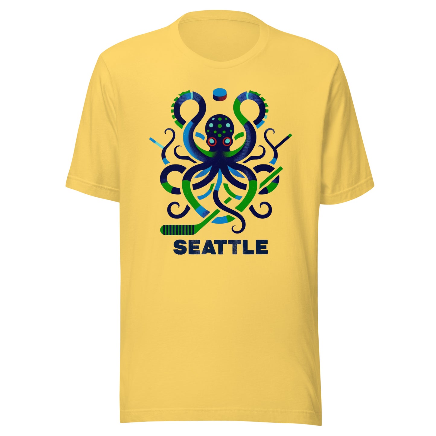 Seattle Rink Roots: The Urban Vintage Hockey Collection Unisex t-shirt