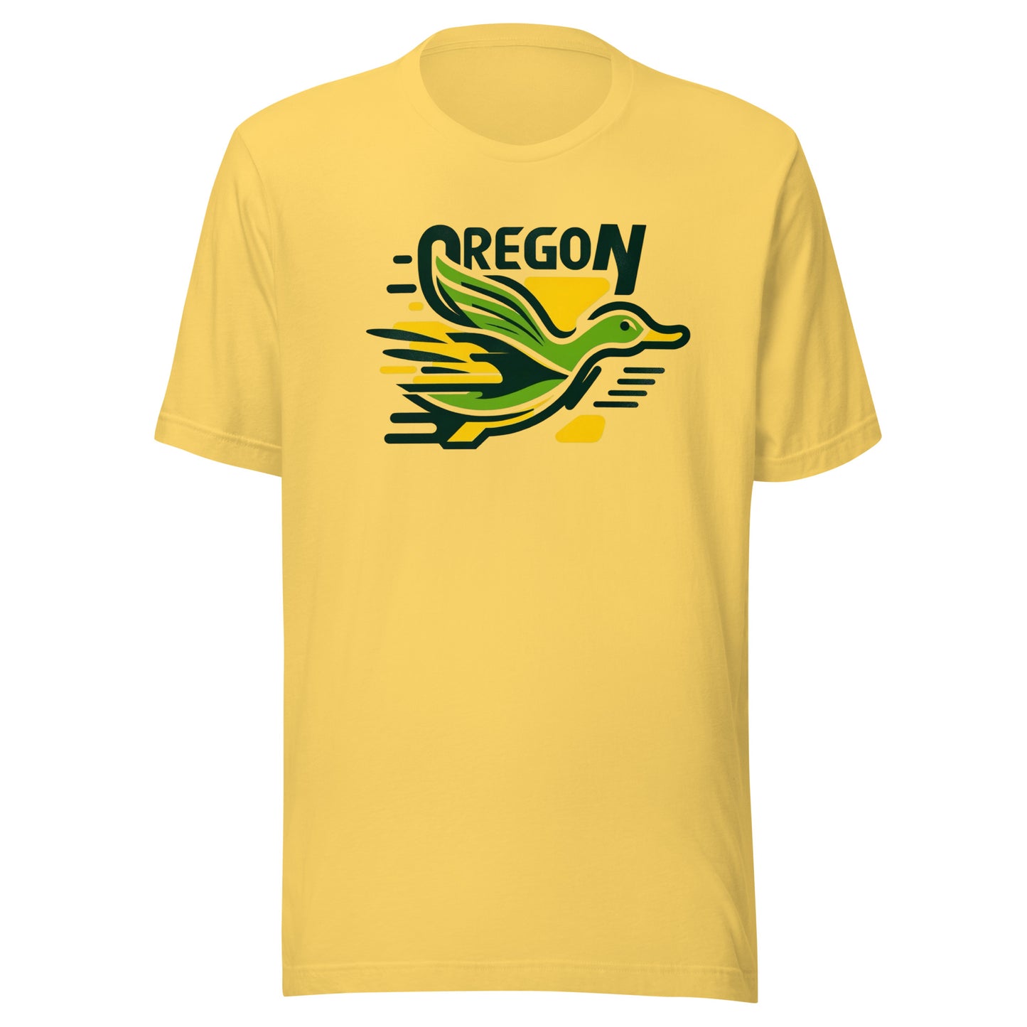 Eugene Ducks Gridiron Vintage Rustic GameDay Threads Unisex Tee
