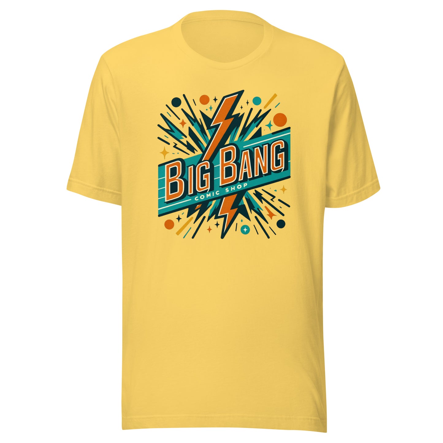 Big Bang Comic Shop - Your Ultimate Destination for Comics Unisex t-shirt