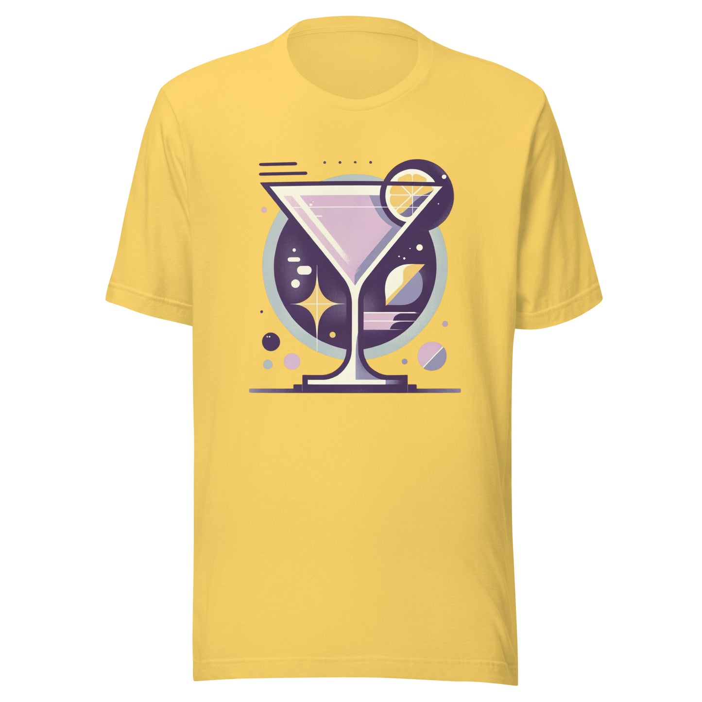 Aviation ‘Full Send Saturday’ Mid-Century Modern Drinks Series Unisex t-shirt