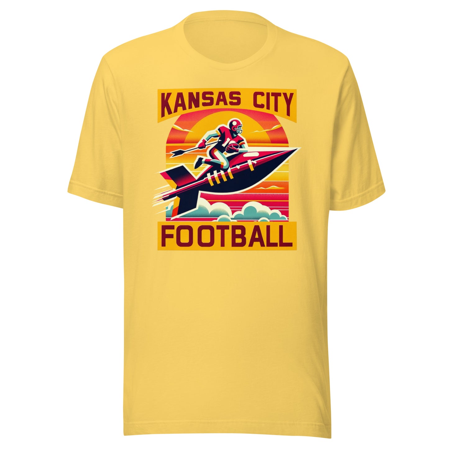 Kansas City Football Rocketman Unisex t-shirt