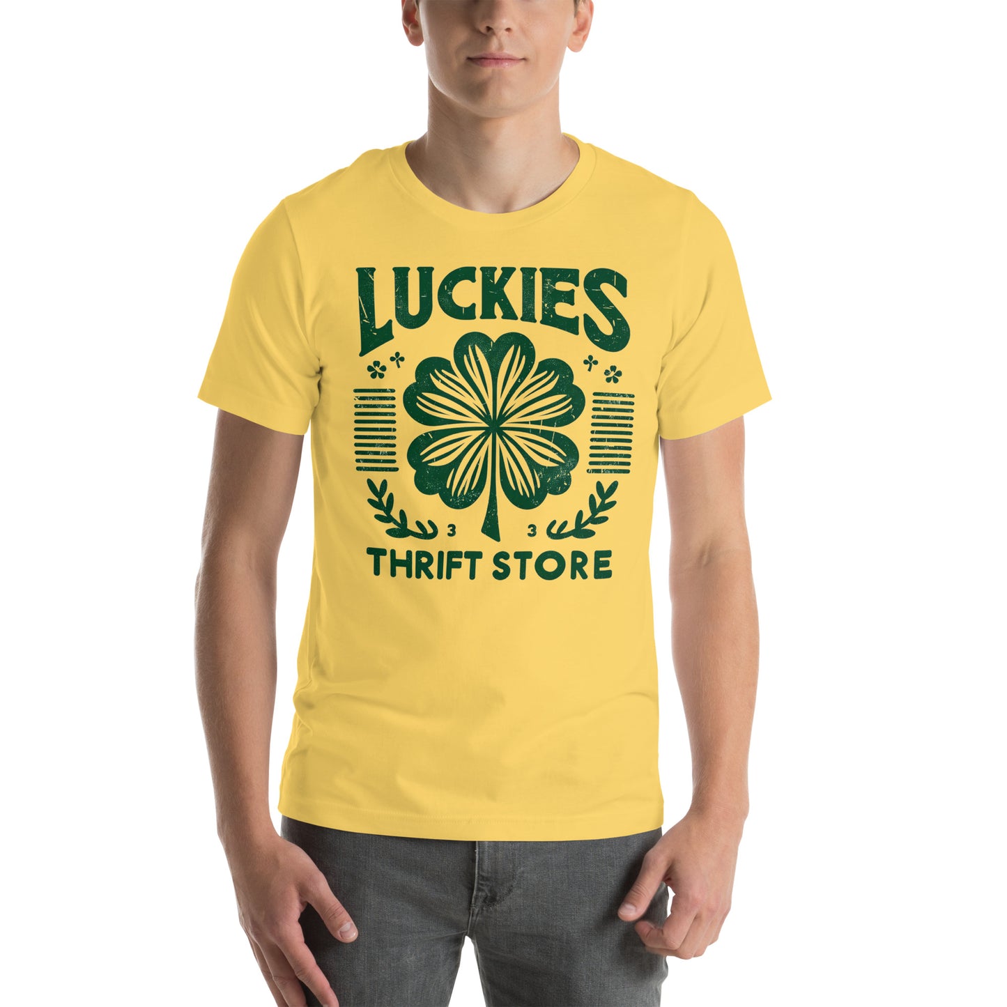 Luckies Thrift Store Clover Graphic Unisex t-shirt